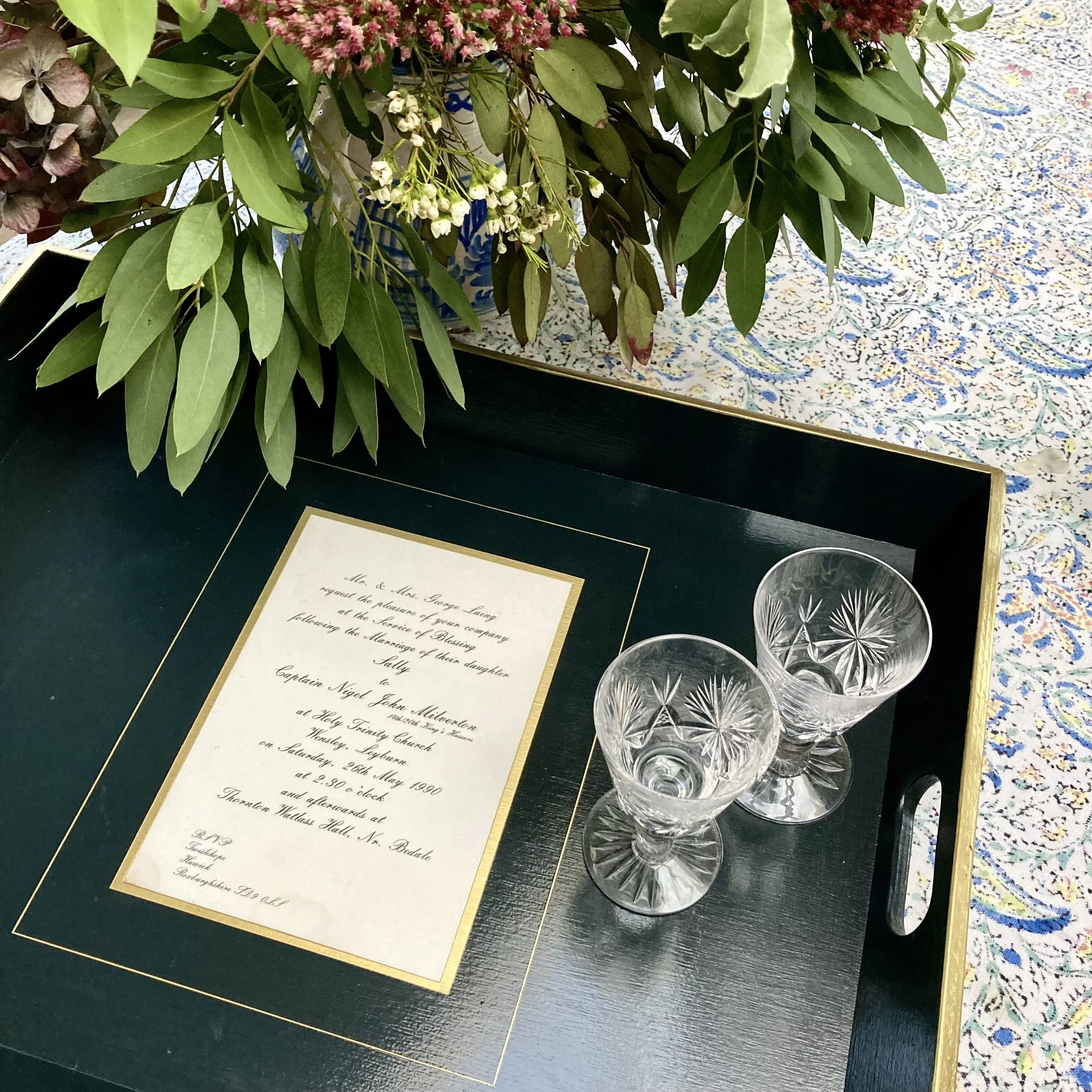 Wedding Invitation Trays