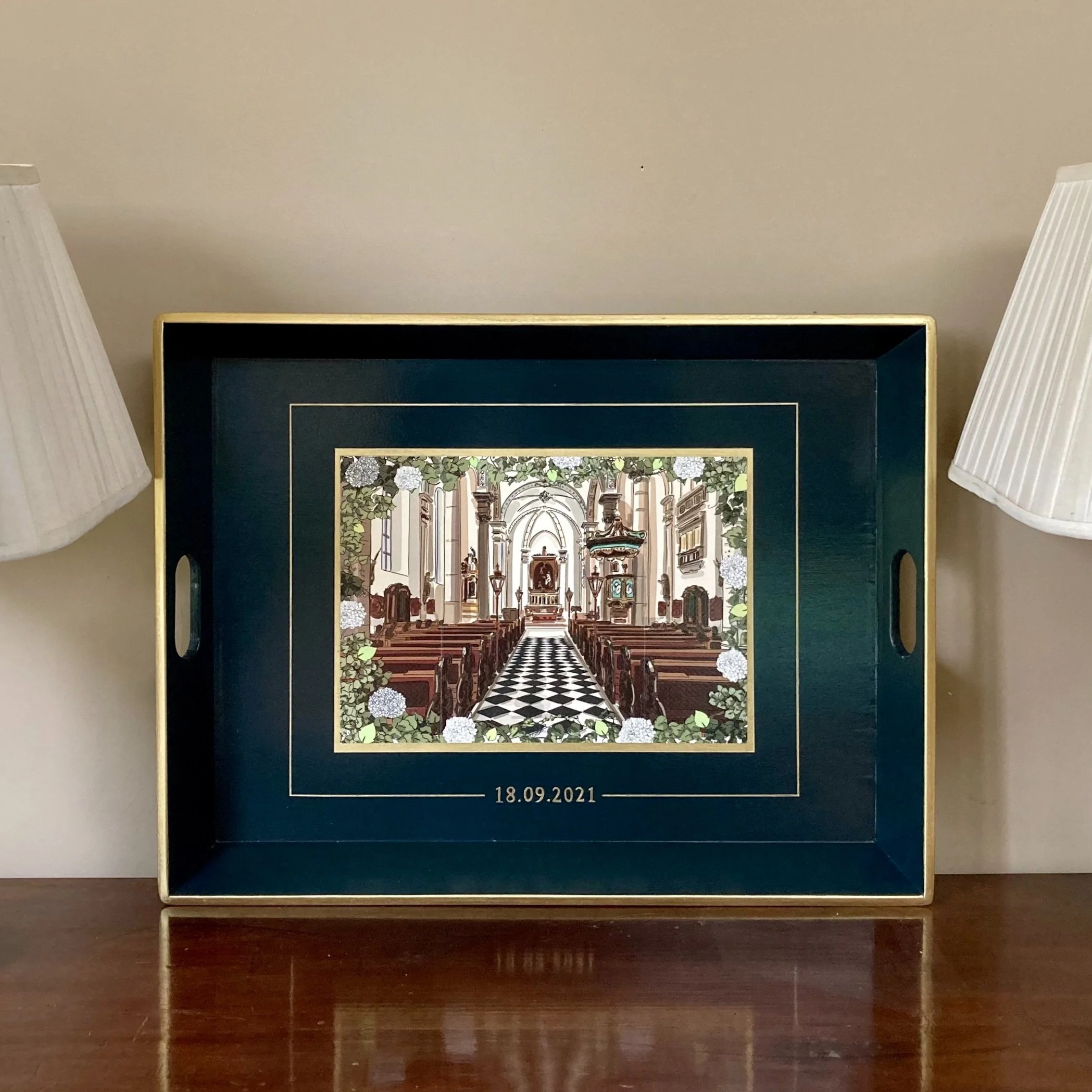 Bespoke Decoupage Tray