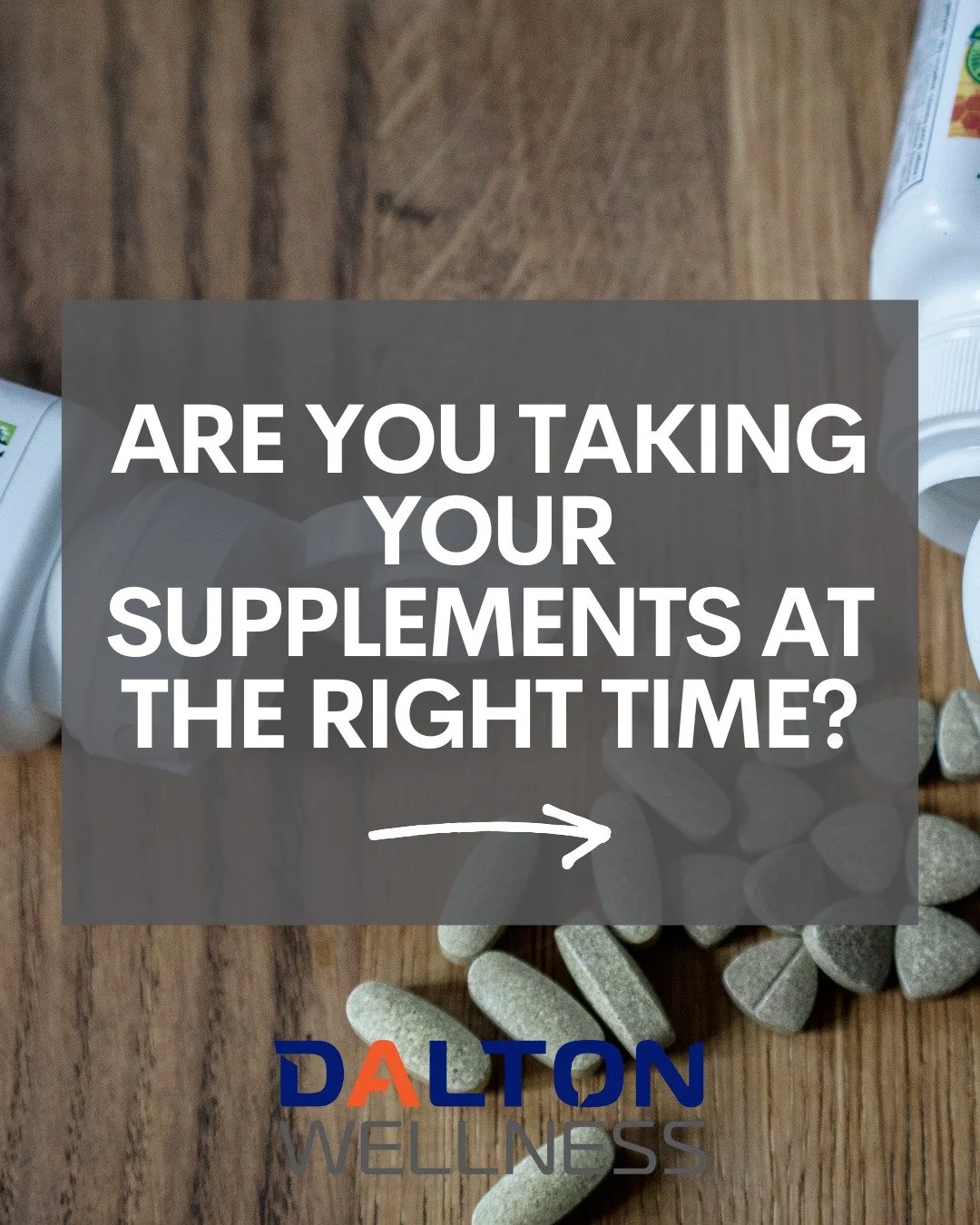 As convenient as it may seem...

You shouldn't be taking all of your daily supplements at once. 

Different vitamins and minerals absorb best at different times of the day &mdash; and some can even compete with each other when taken together.

☀️ Sta