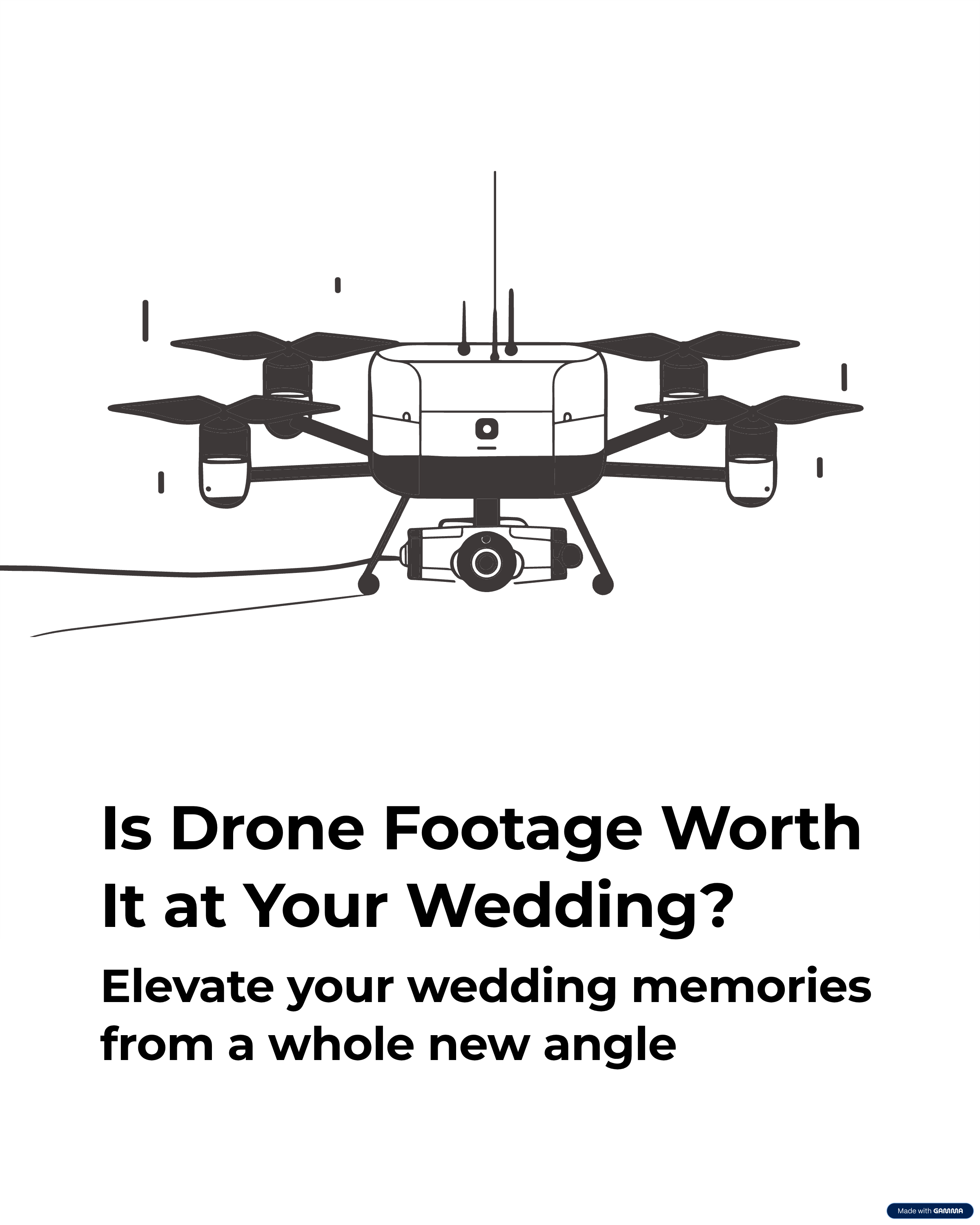 Drone Wedding Videography: Why Brides Love Aerial Footage on Their Wedding Day