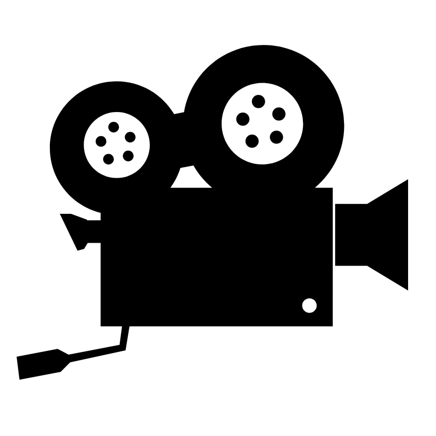 Geometric drawing of an outline square with sections divided by vertical, horizontal, and half circle lines.