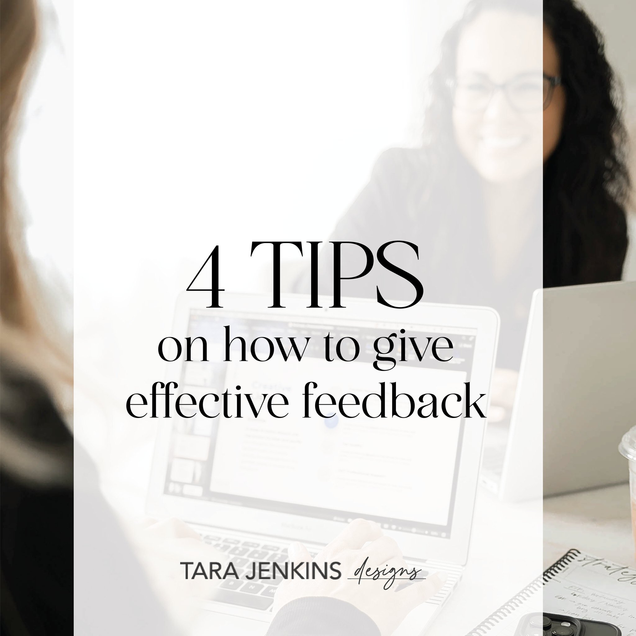 Giving and receiving feedback is a critical part of the design process and can be either helpful or hurtful depending on how it is approached. 

Imagine that someone gives you directions to a restaurant for an important meeting, and they say, &quot;H
