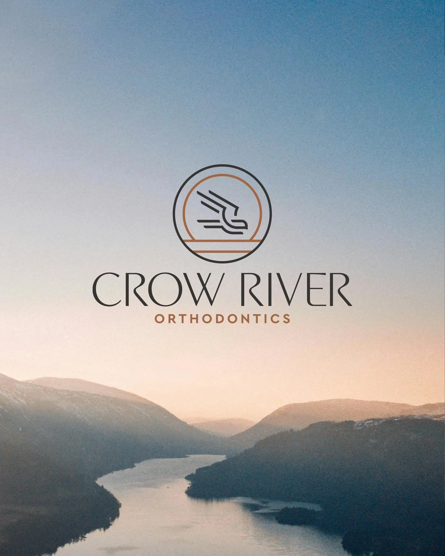 Weaving natural elements into the brand set the tone for this rebrand project for @crowriverorthodontics. Inspired by the iconic and winding river that shape the heart of Hutchinson, this identity is created around simplicity, movement, and a deep co