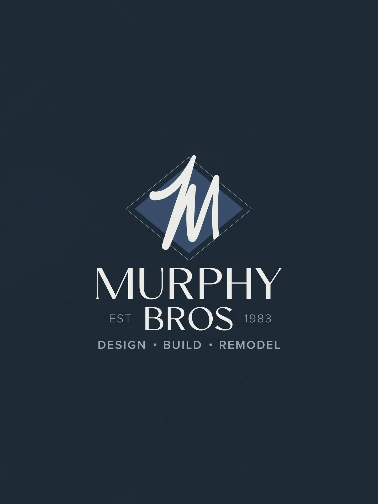 Murphy Bros and Tara Jenkins Designs may work in different industries, but we share the same foundation: designing, creating, and serving with intention. 

#branddesign #logodesign #brandidentity #constructionbrand