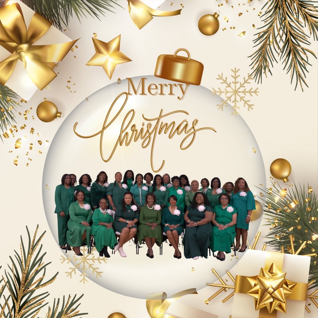 The Aiken (SC) Chapter of The Links, Incorporated wishes you and your family a very Merry Christmas #salinksinc #linksinc #friendship365
