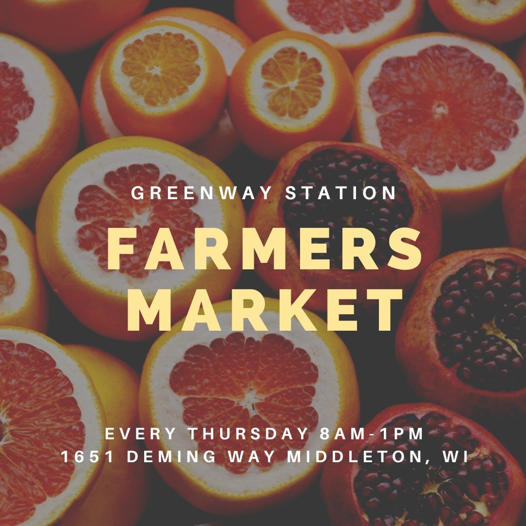 Guess what's back? Farmers Market Thursdays at Greenway Station, starting this week! Join us between 8am-1pm every Thursday, from May 2nd to October 3rd. Don't miss out this week and treat yourself to some delicious coffee from @travelintomscoffee tr