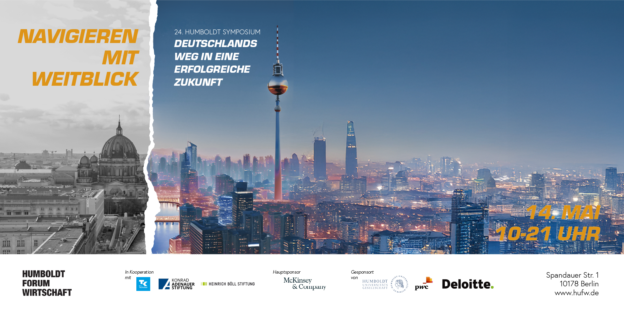 24. HUMBOLDT SYMPOSIUM - Navigieren mit Weitblick: Deutschlands Weg in eine erfolgreiche Zukunft
