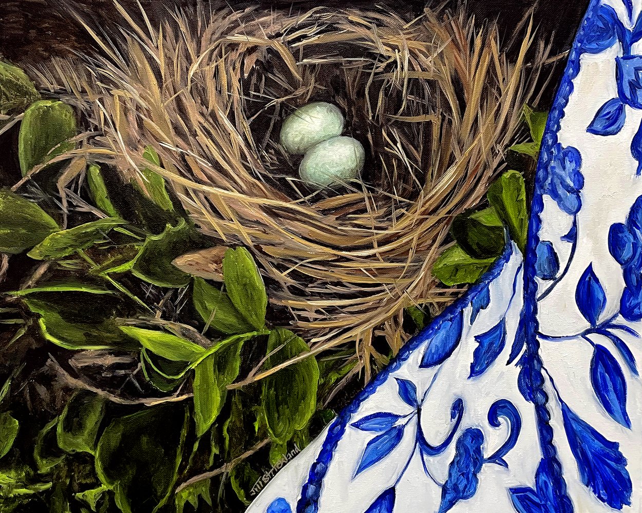 Chinoiserie Nest -art print
