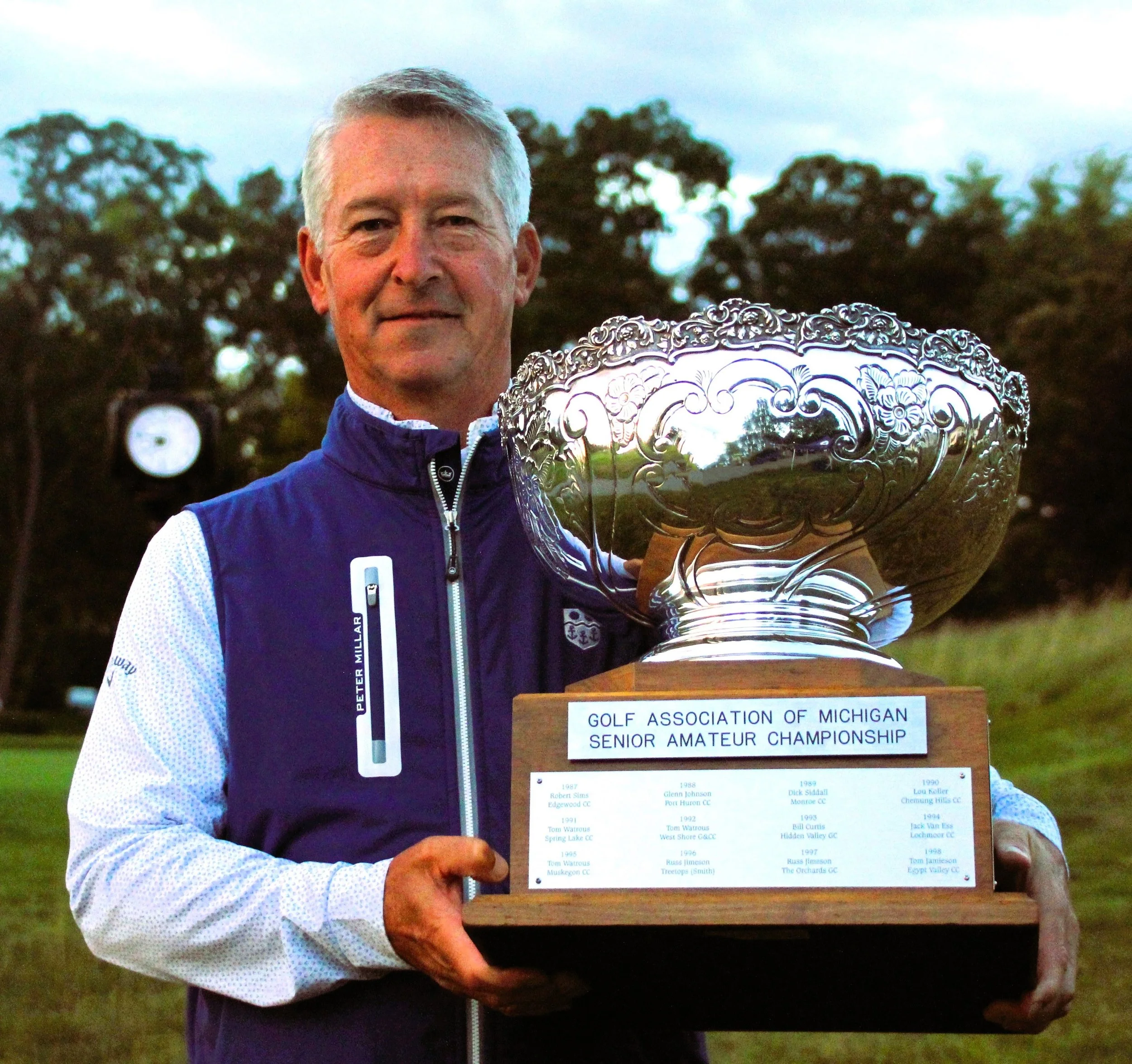 HOME COURSE HERO: Greg Davies Wins GAM Senior Championship — MI 