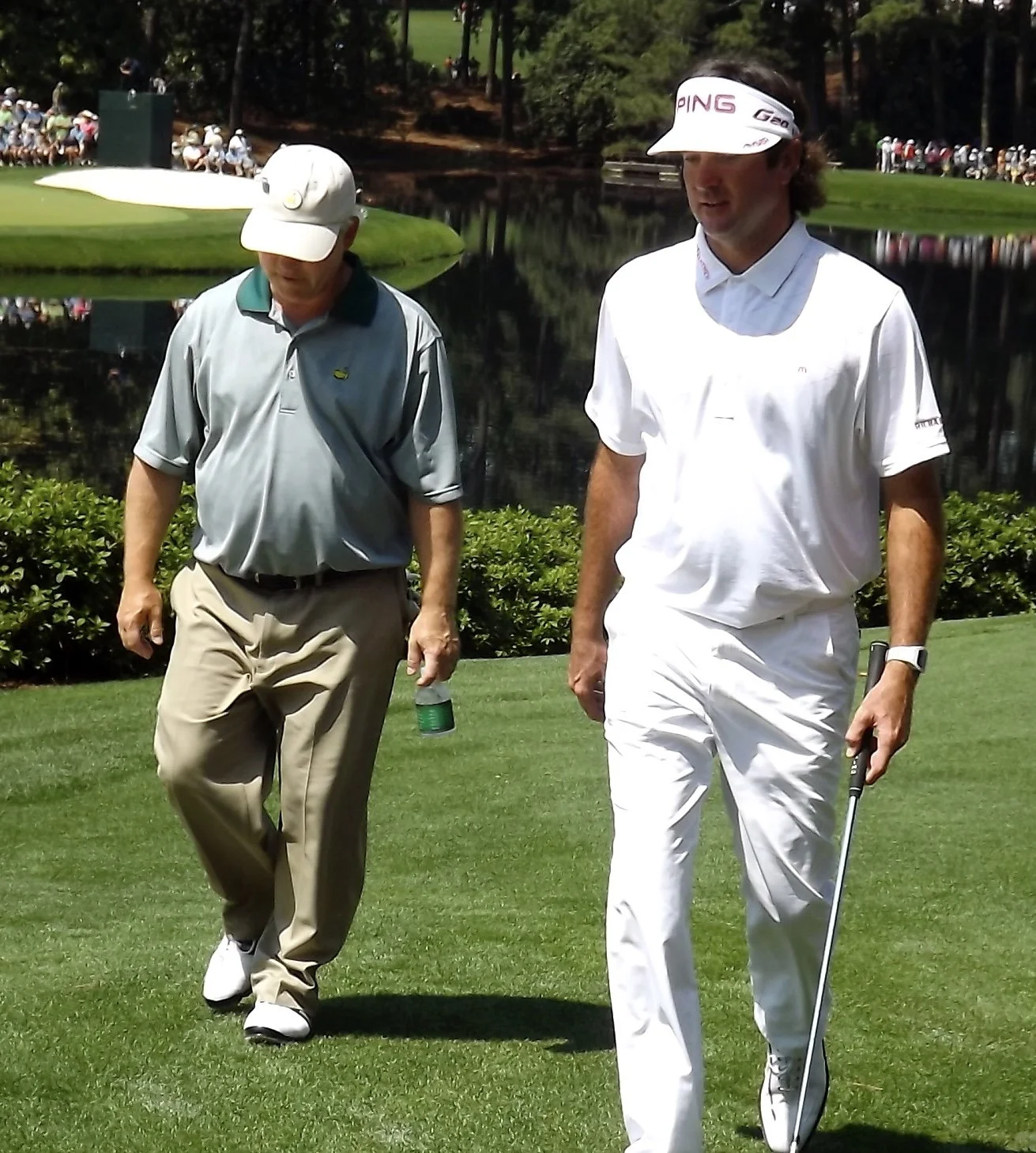 2012 Masters with Bubba Watson. 2.JPG