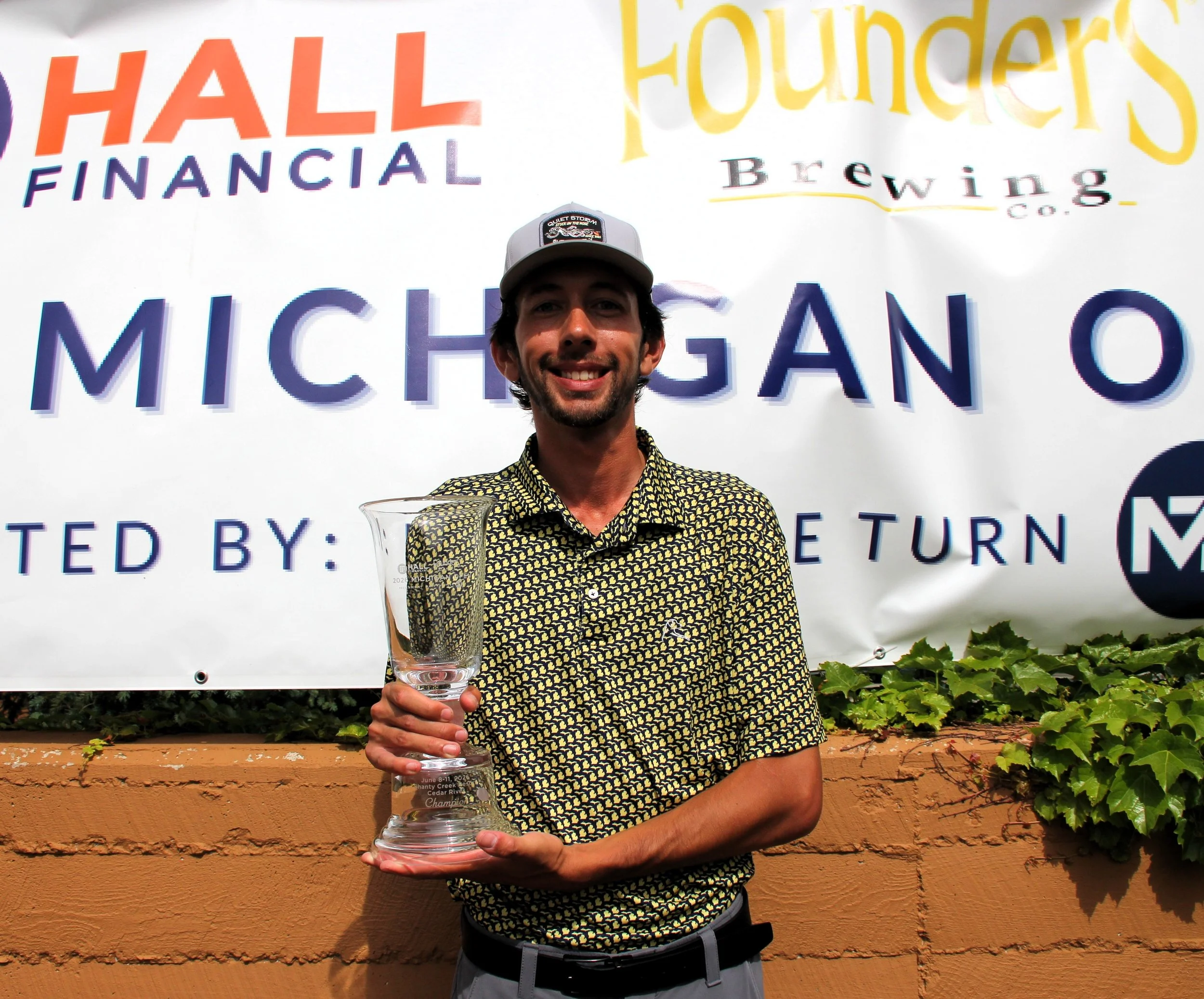 Michigan Open Winner, Traverse City Teaching Pro Cameron Ruge, Takes Title by Huge Margin