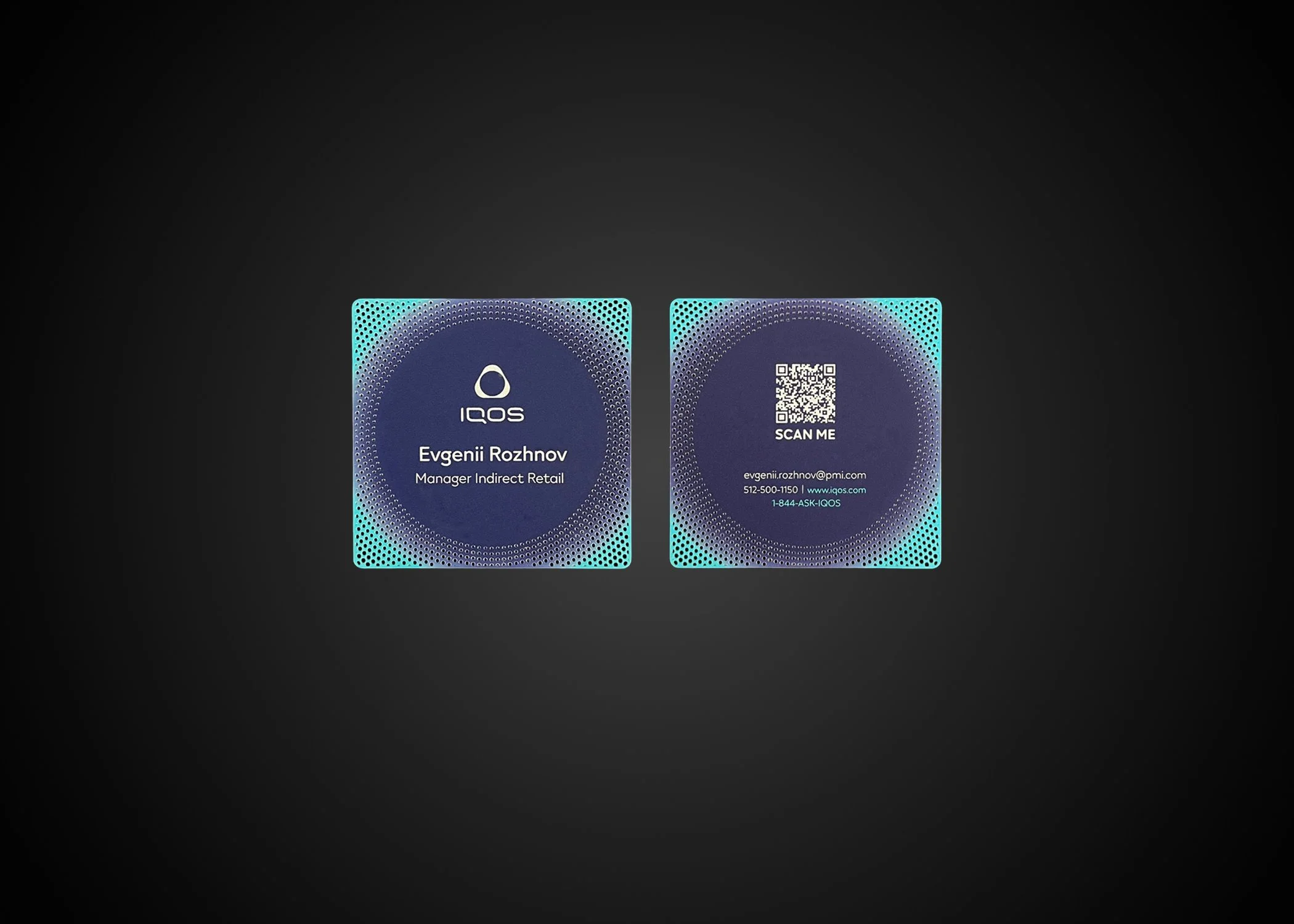 Business Card with QR Code