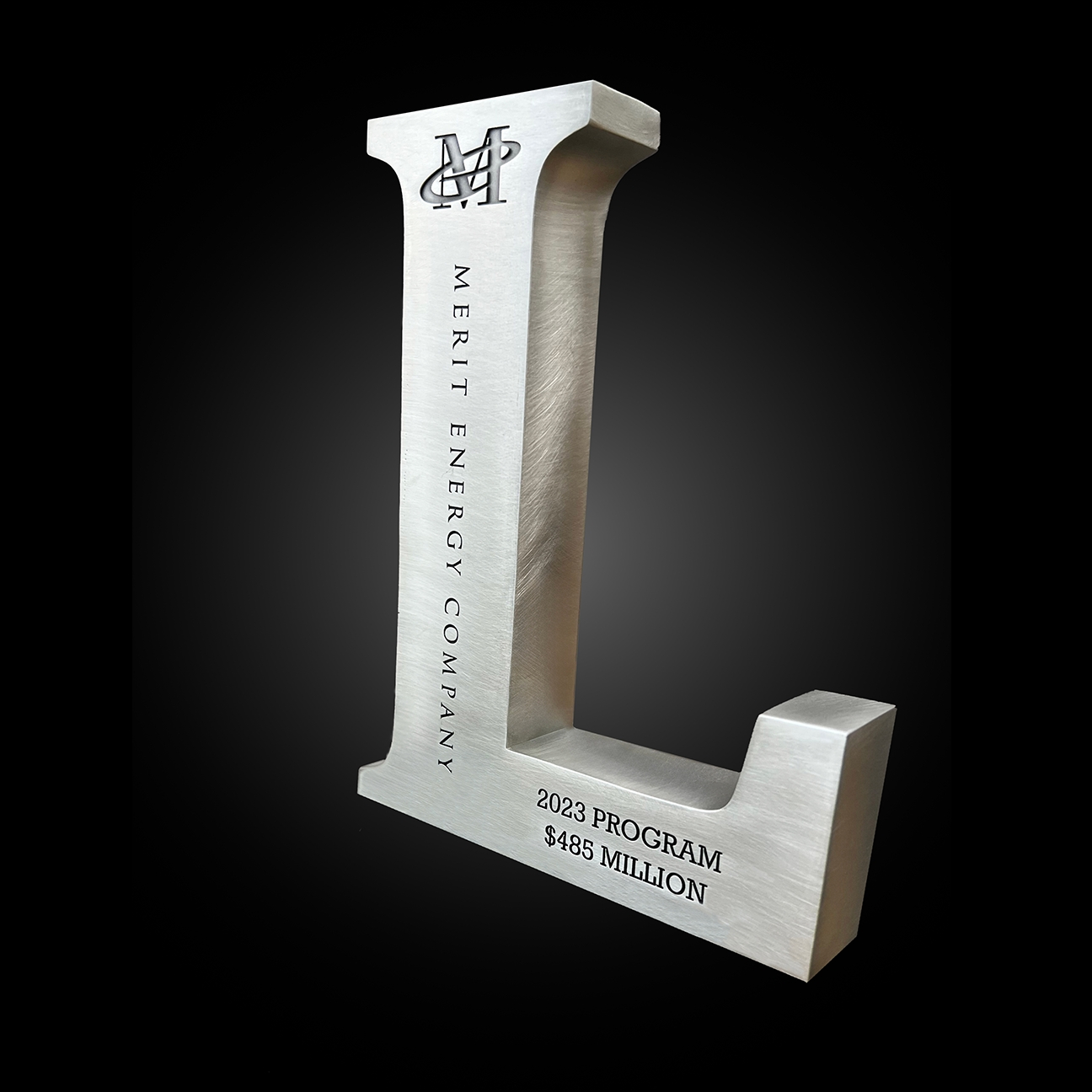 Custom Letter Bookend 