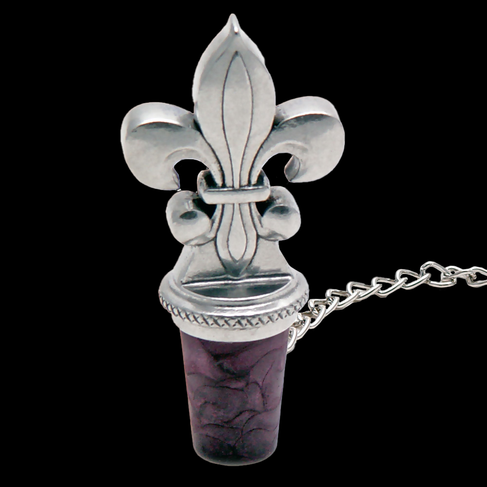 Fleur De Lis Wine Stopper