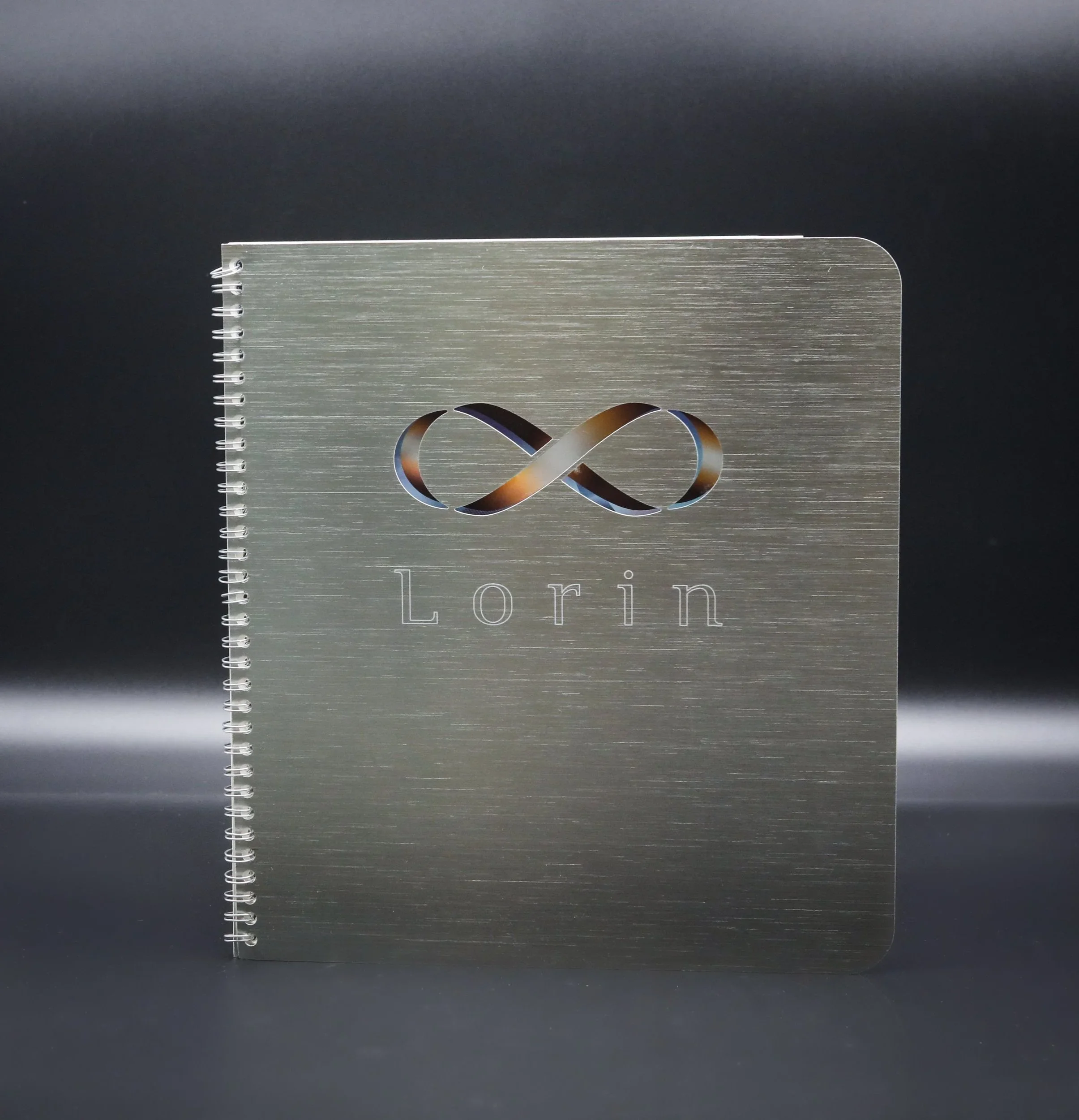 Metal Spiral Bound Notebook