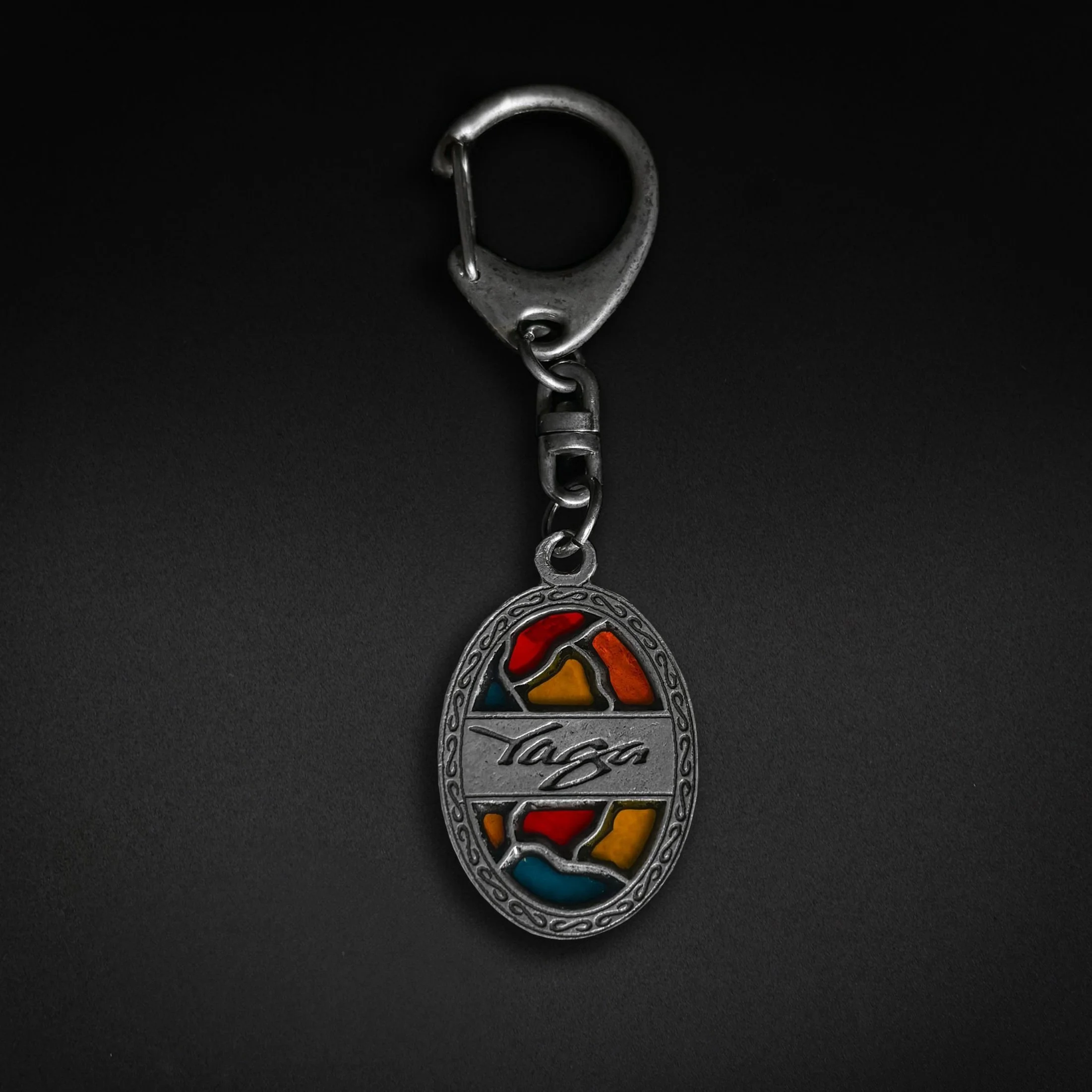 Stained-Glass Key Chain
