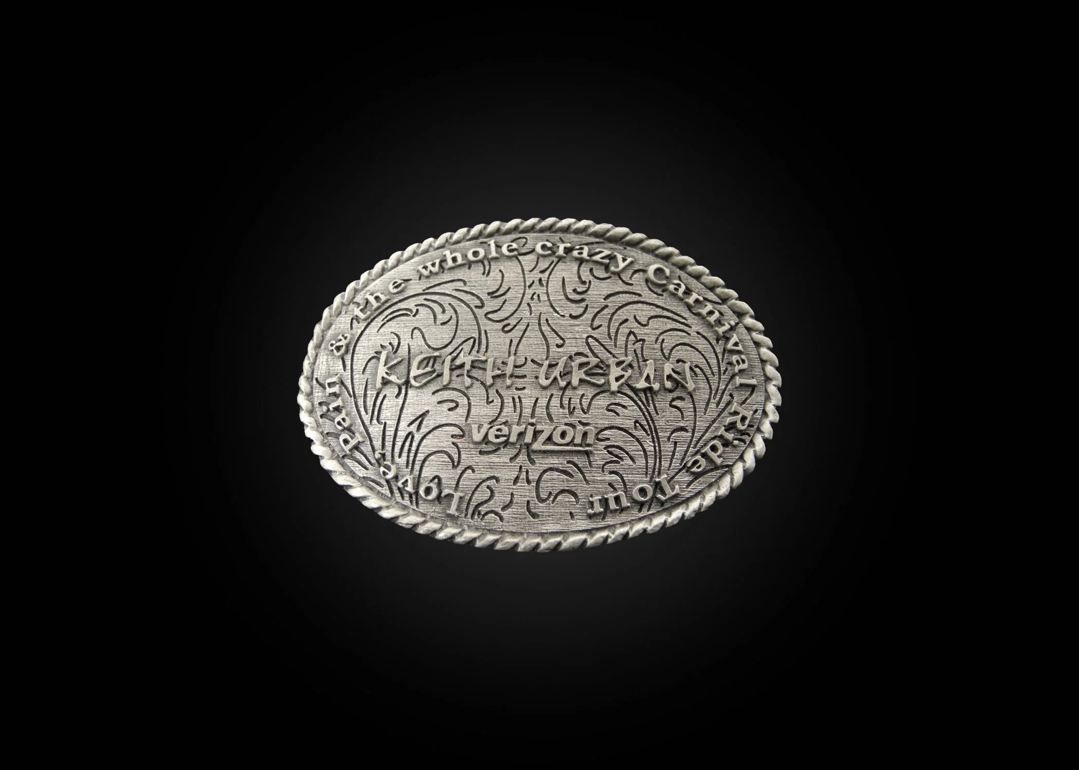 Keith Urban Tour Belt Buckle