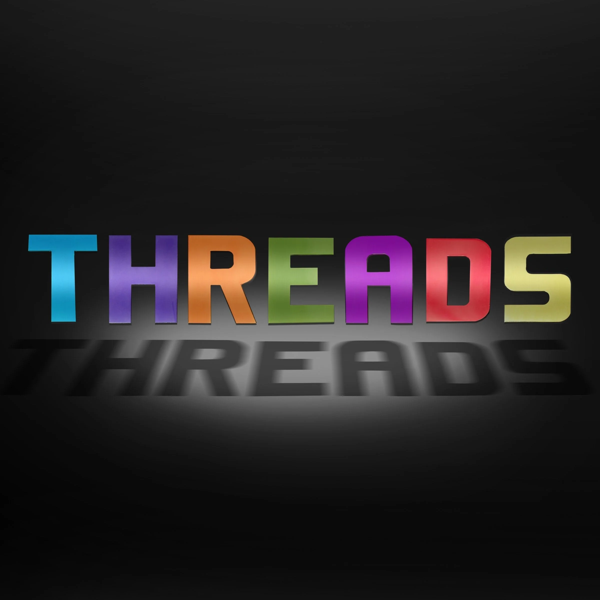 Colorful Metal Letters