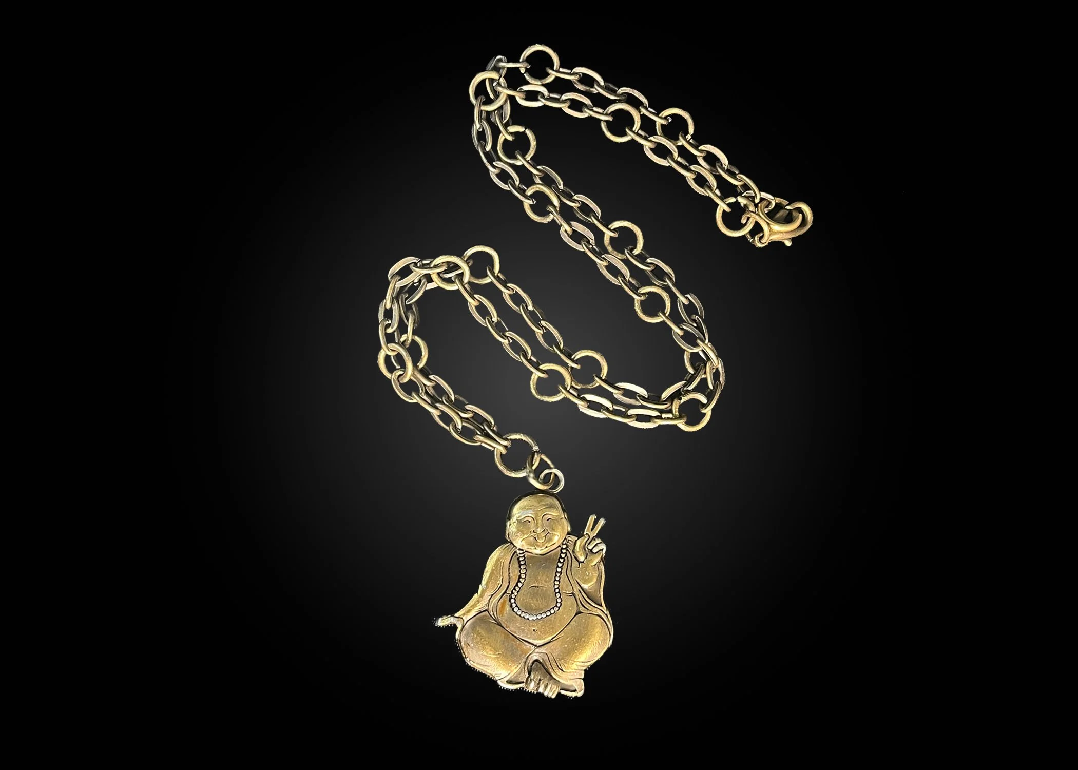 Peace Buddha Necklace