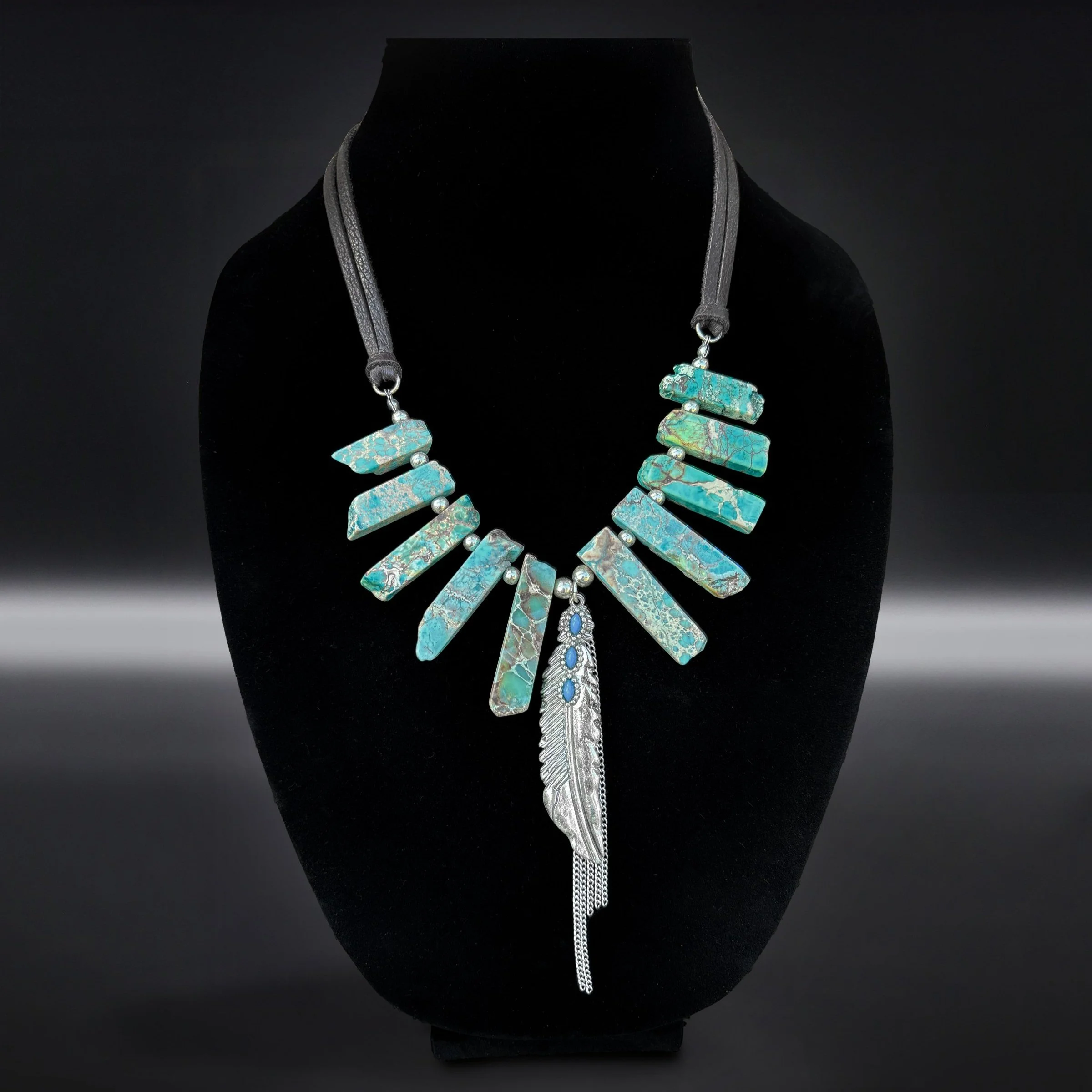 Turquoise Stone Necklace