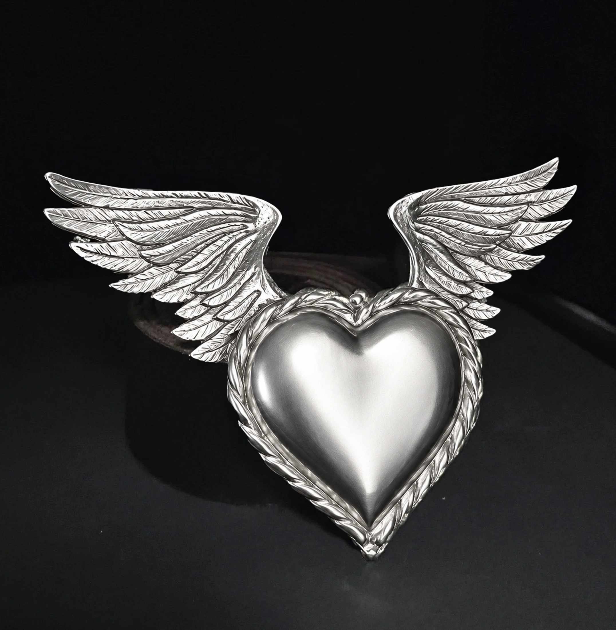 3-Dimensional Art w/Wings Buckle