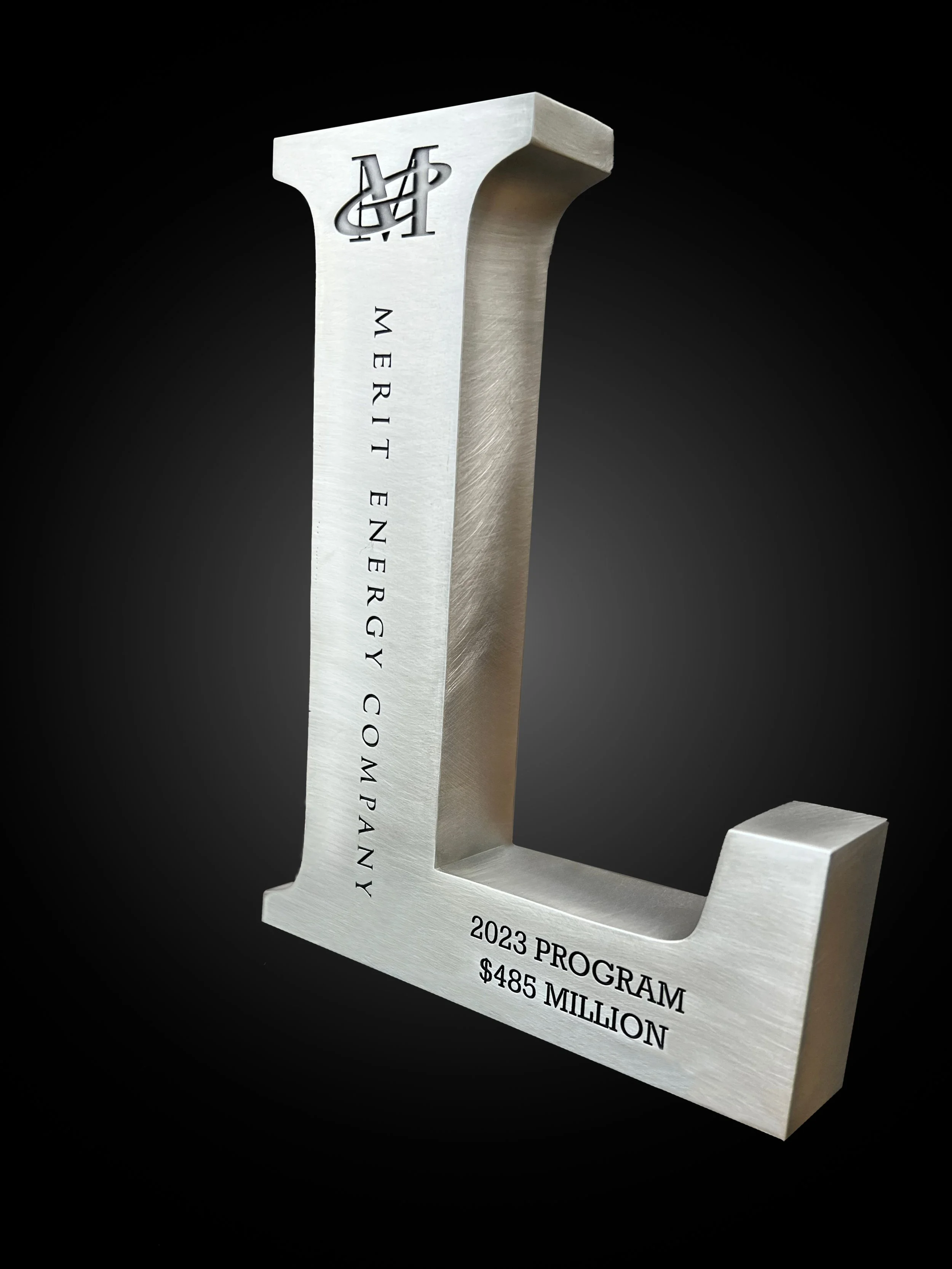 Custom Letter Bookend