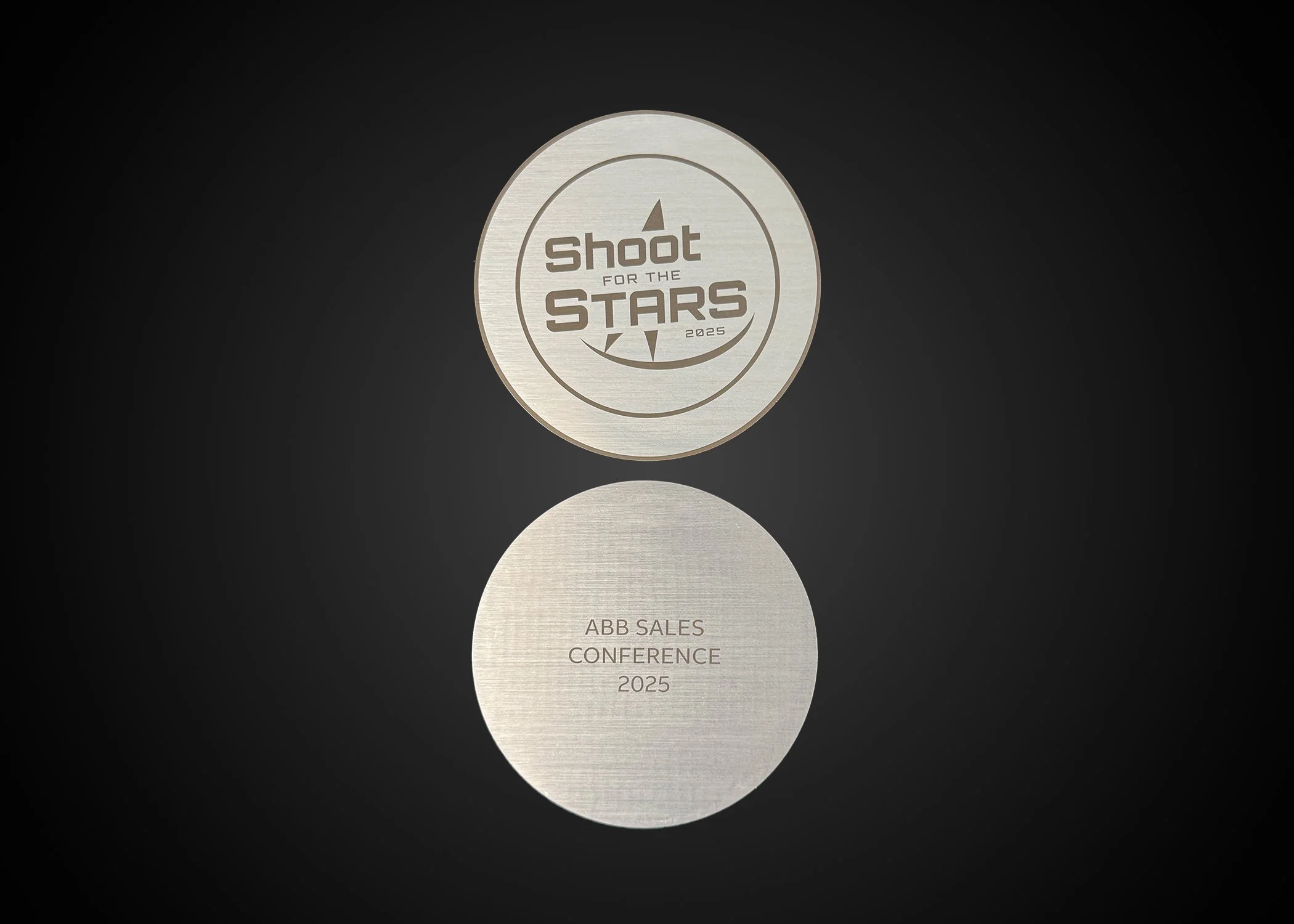 Shoot for the Stars Metal Coasters