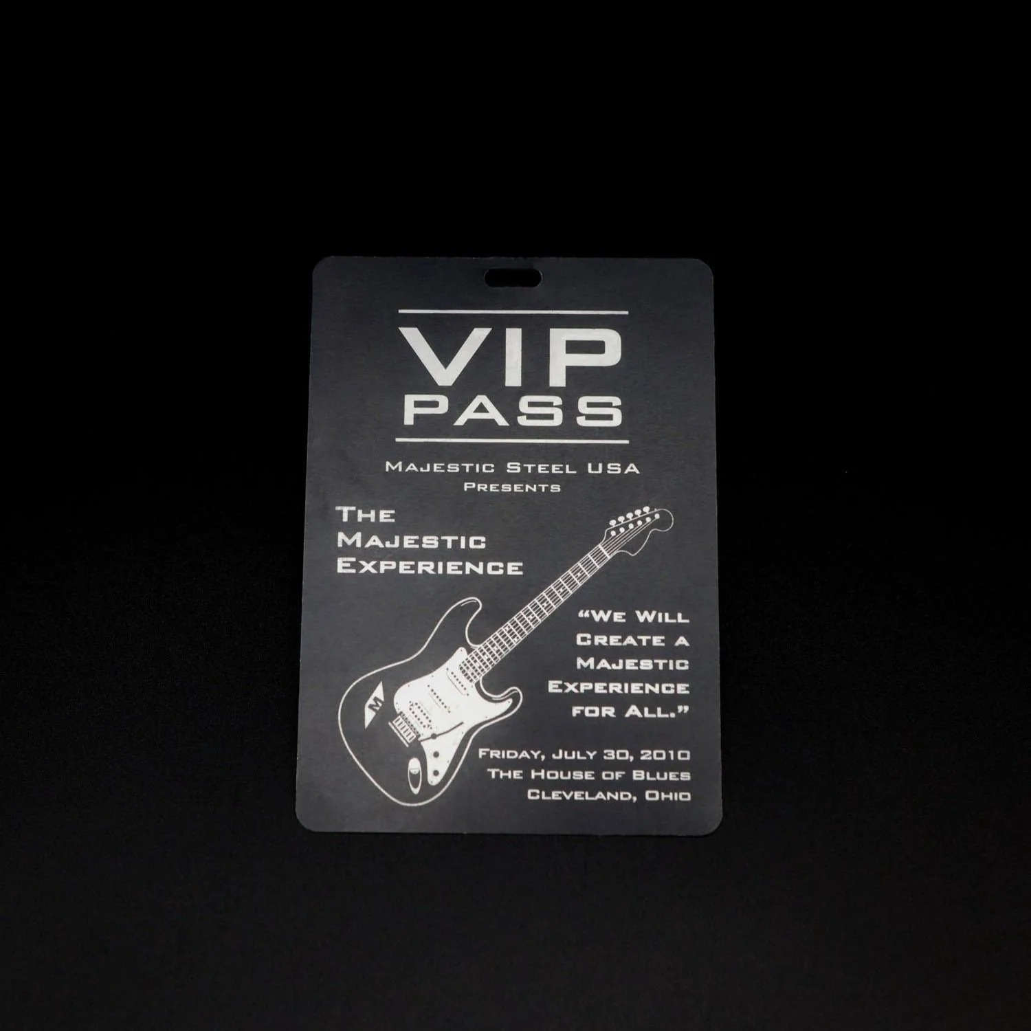Metal VIP Badge
