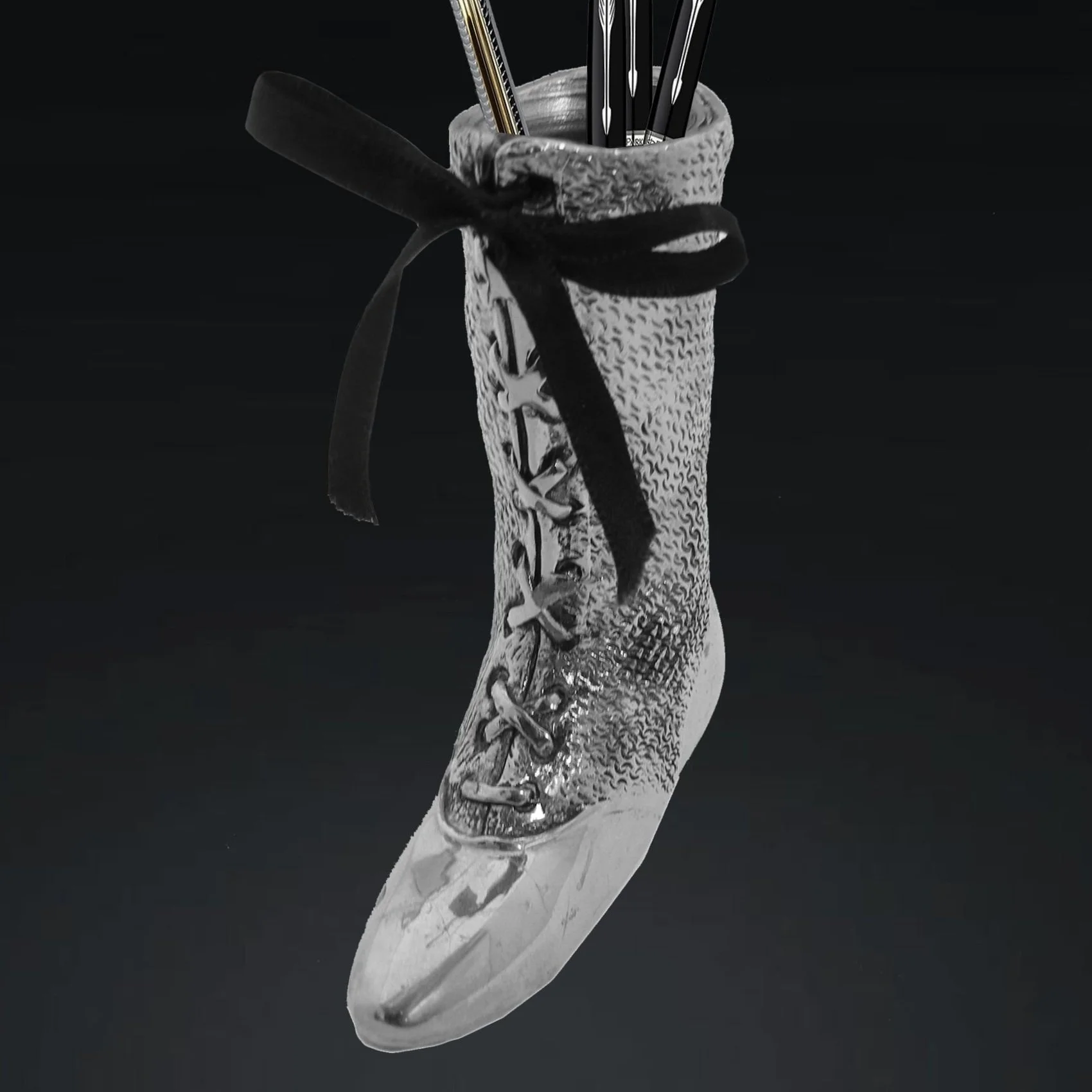 3-Dimensional Boot Pen Holder