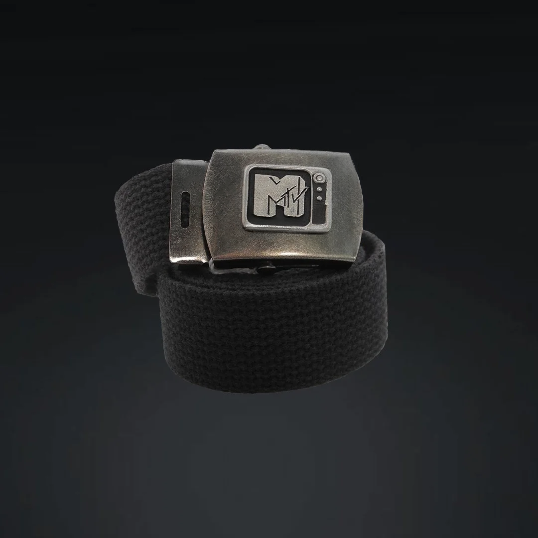 Casted Logo Attached Military Buckle