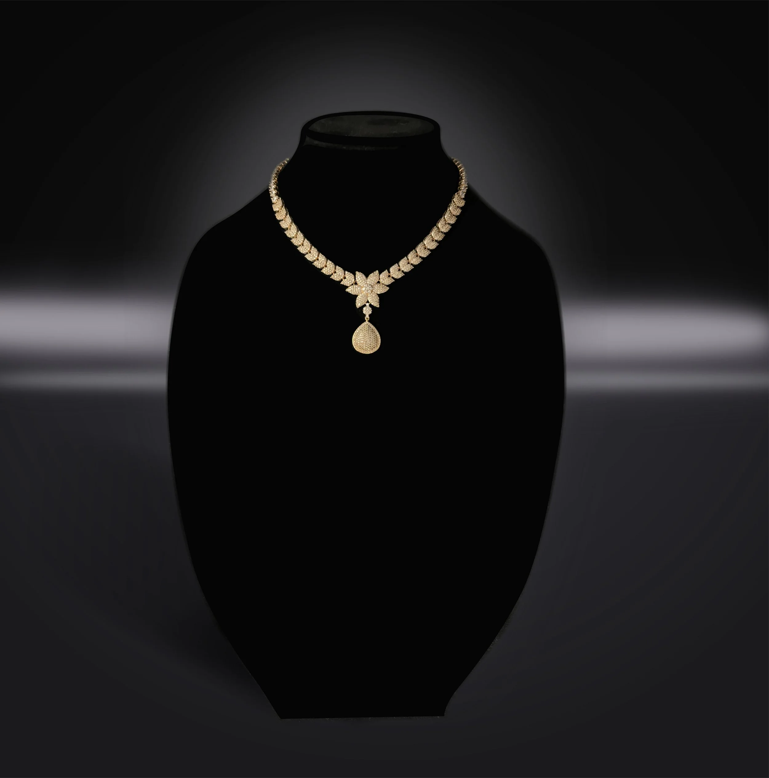 Rose Gold Pendant Necklace