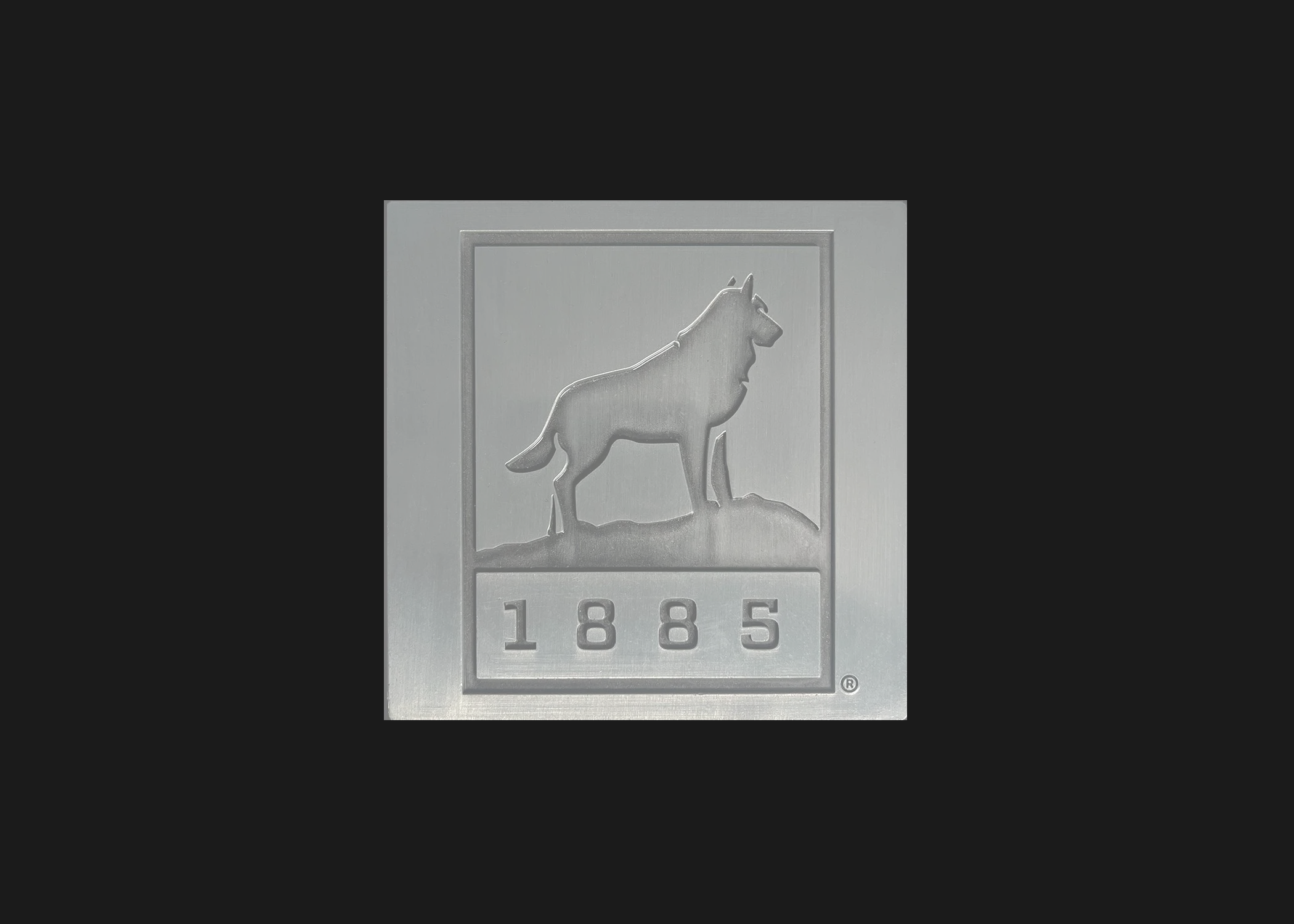 1885 Wolf Paperweight