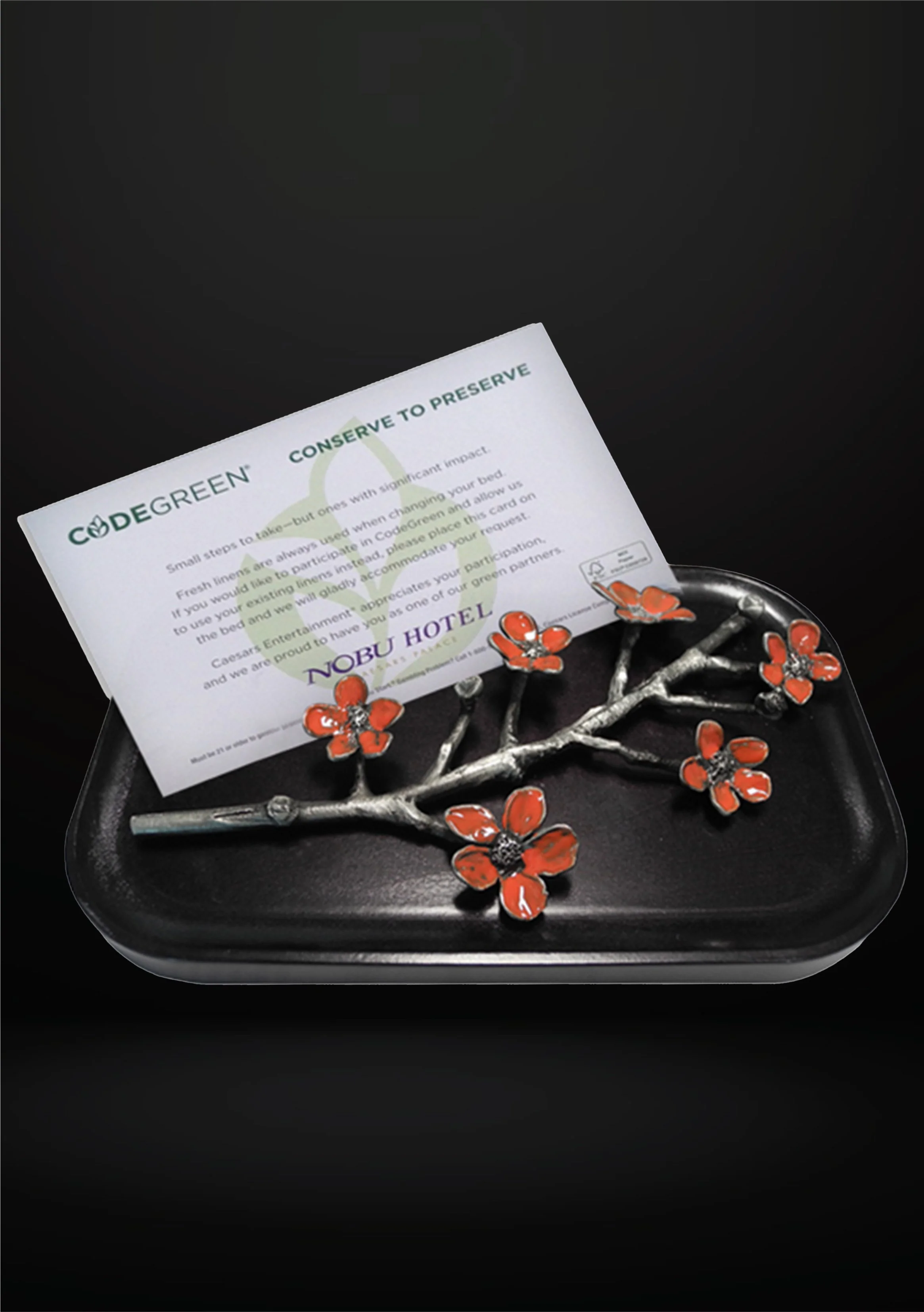 Cherry Blossom Card Holder