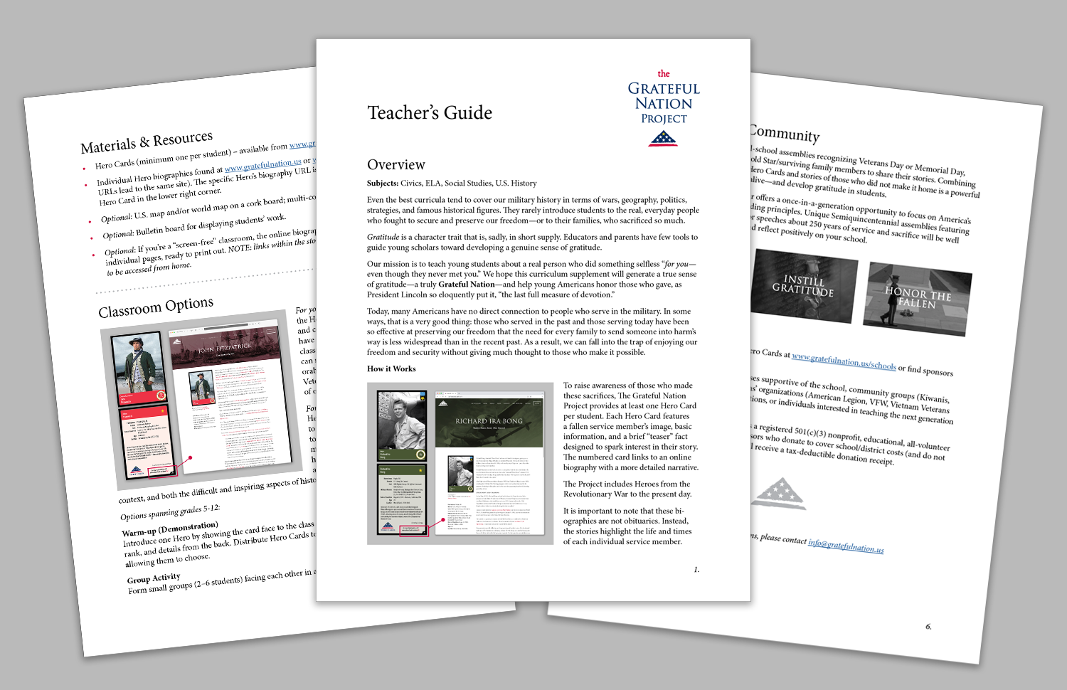 Download the free Teacher’s Guide