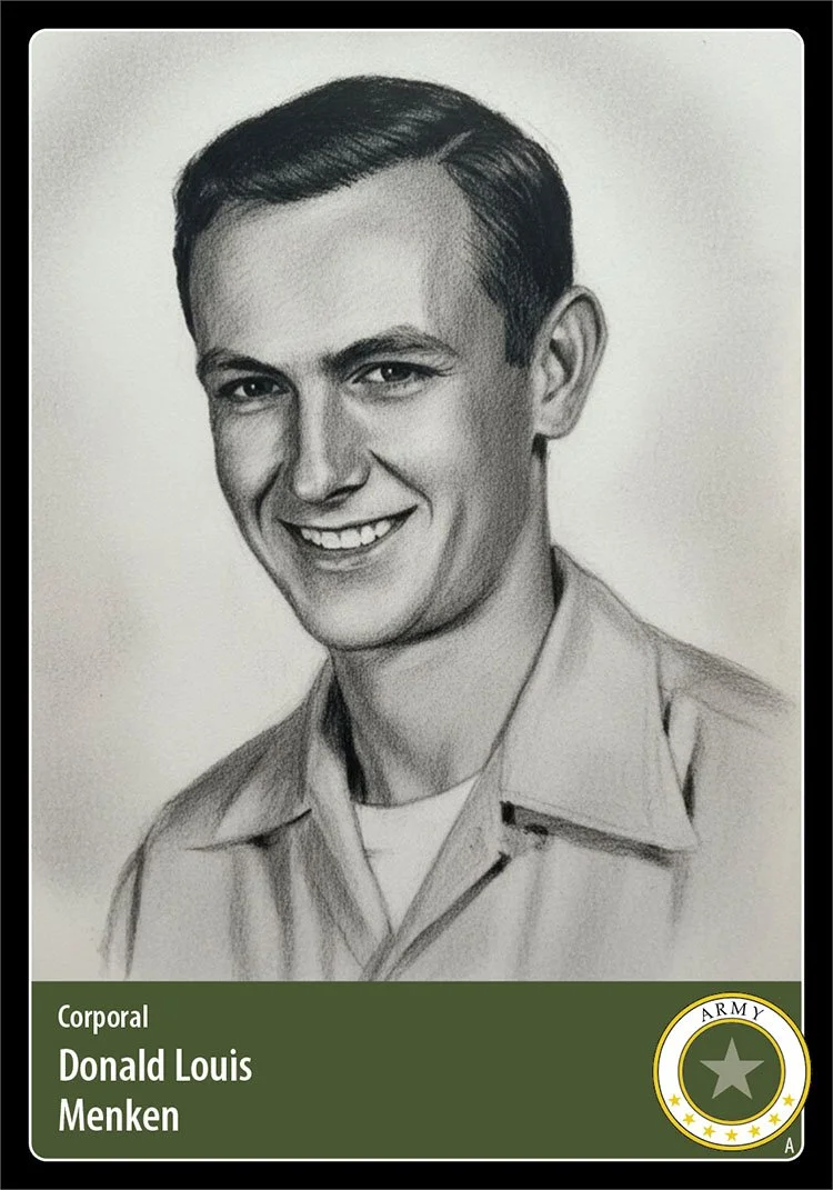 Donald Louis Menken, U.S. Army