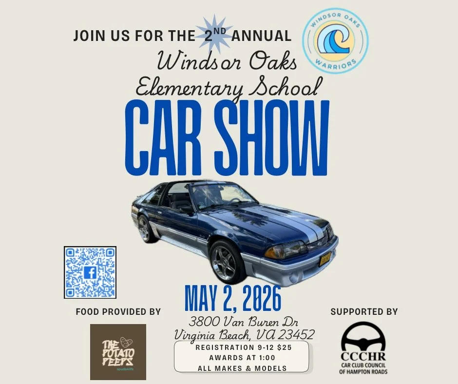 Windsor Oaks Elementary School Car Show | May 2nd