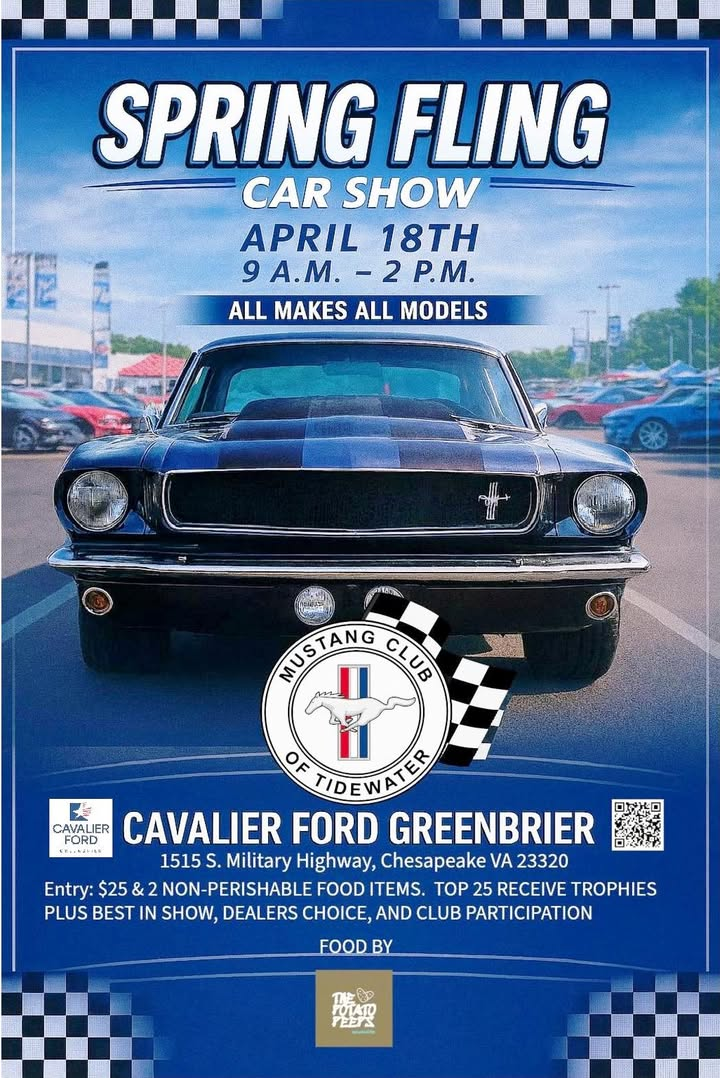 MCT Spring Fling Mustang Birthday Show | April 18th