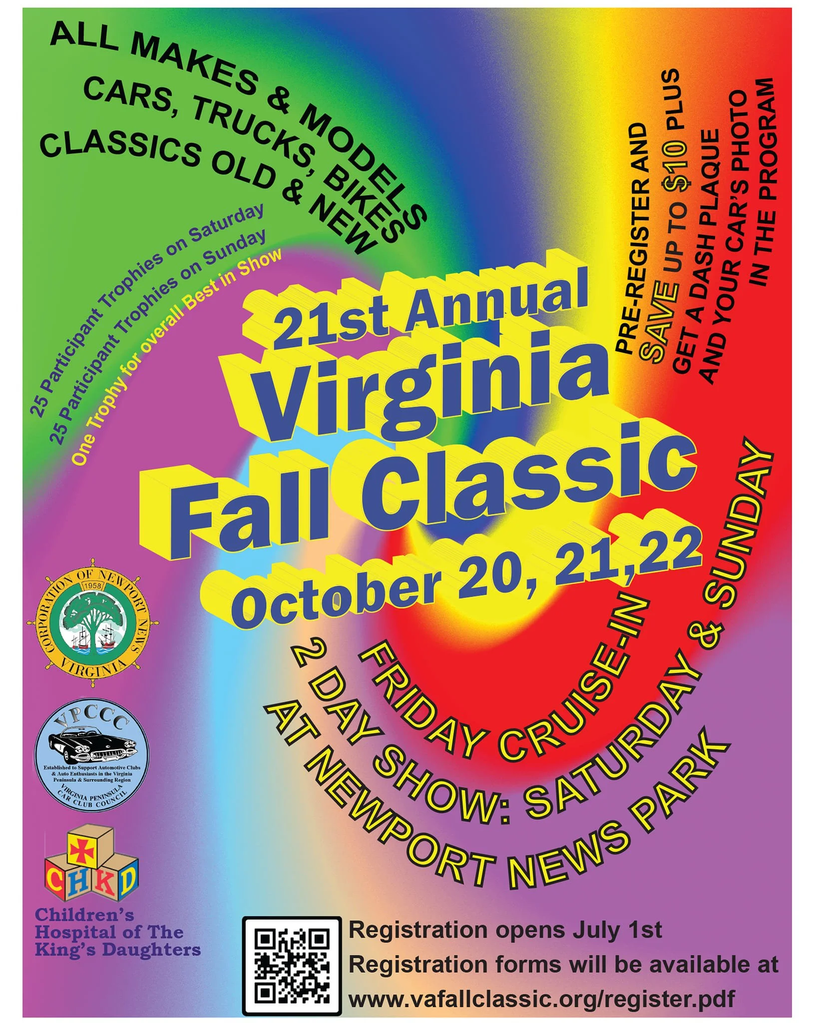21st Annual Virginia Fall Classic DAY 2 Oct. 22nd — Car Club Council