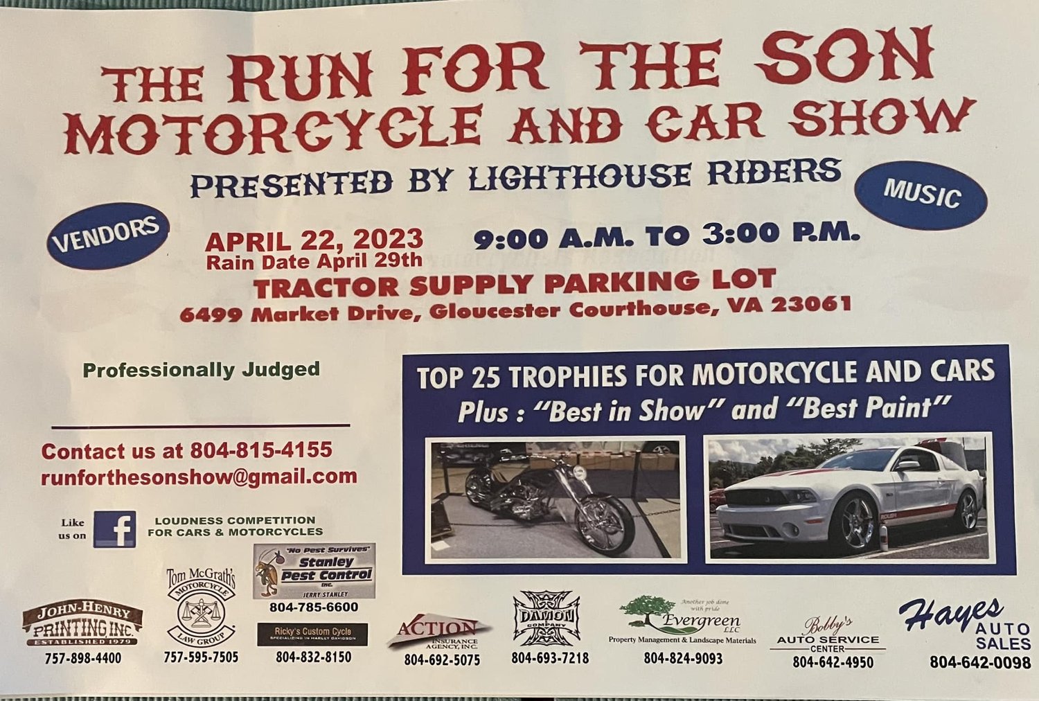 Events — Car Club Council of Hampton Roads