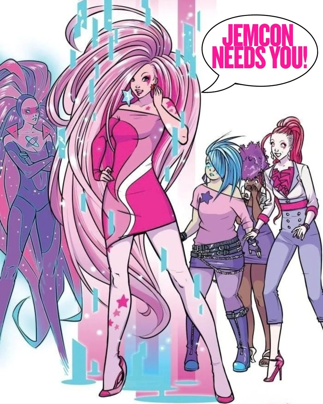 We can't throw the most truly outrageous party of the year all by ourselves.
ㅤ
JemCon 2027 is building its crew, and we want you on it! Whether you're a planner, a decorator, a tech wiz, a people person, or just someone who shows up with a glue gun a