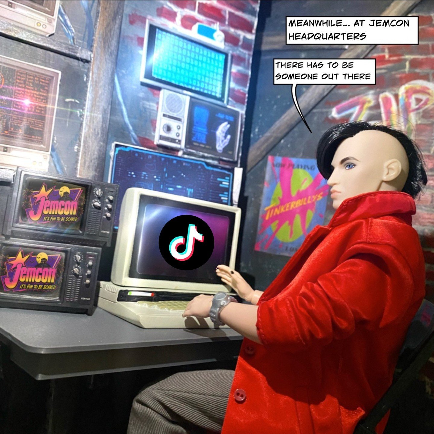 HELP WANTED: Reels + TikTok wizard
ㅤ
We&rsquo;re looking for someone who&rsquo;s good at, and actually loves, making Reels and TikToks. Help us turn con footage, doll videos, behind-the-scenes chaos, and Jem fan moments into short videos that make pe