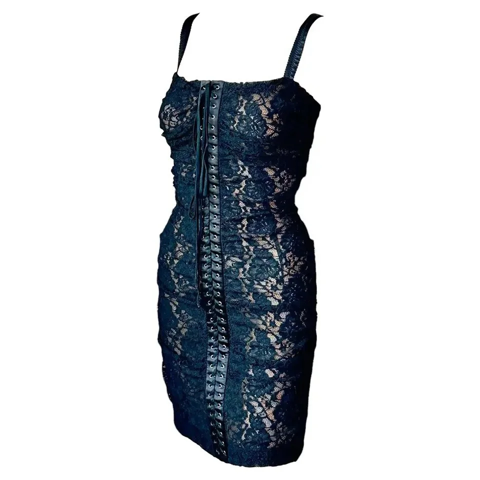smart beach casual dress code Novara Lace Midi Dress in Vintage Blue