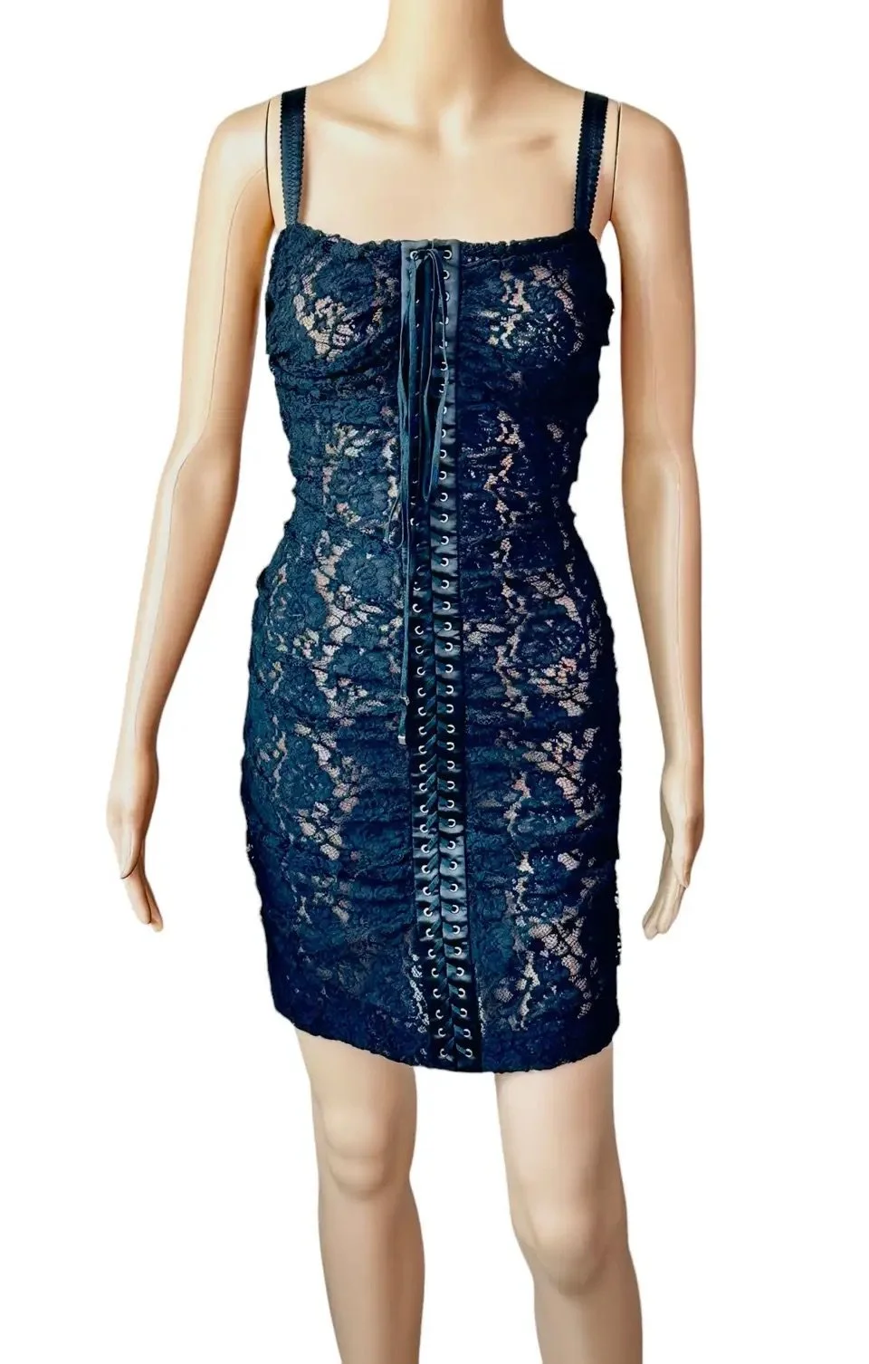 knee length dresses for ladies Dolce & Gabbana A-Line Dress, Blue / 40