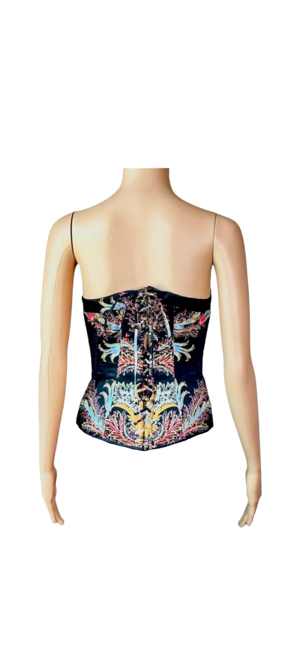 Roberto Cavalli F/W 2004 Bustier Corset Top — OpulentAddict
