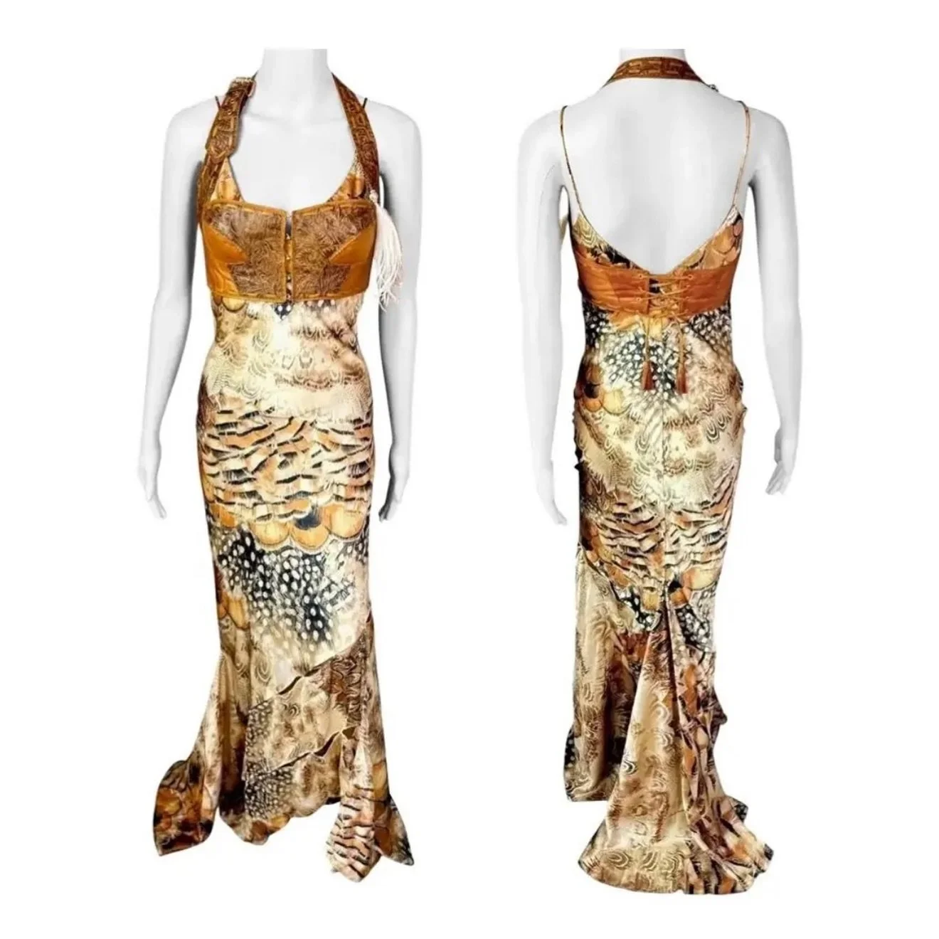 Roberto Cavalli S/S 2004 Runway Cutout Dress and Leather Bustier Bra 2 Piece Set

Available now @opulentaddict
.
.
.
.
.
#kimkardashian #runway #robertocavalli #vintage #dress #style #outfit #instafashion #instastyle #look #fashion #beautiful #follow