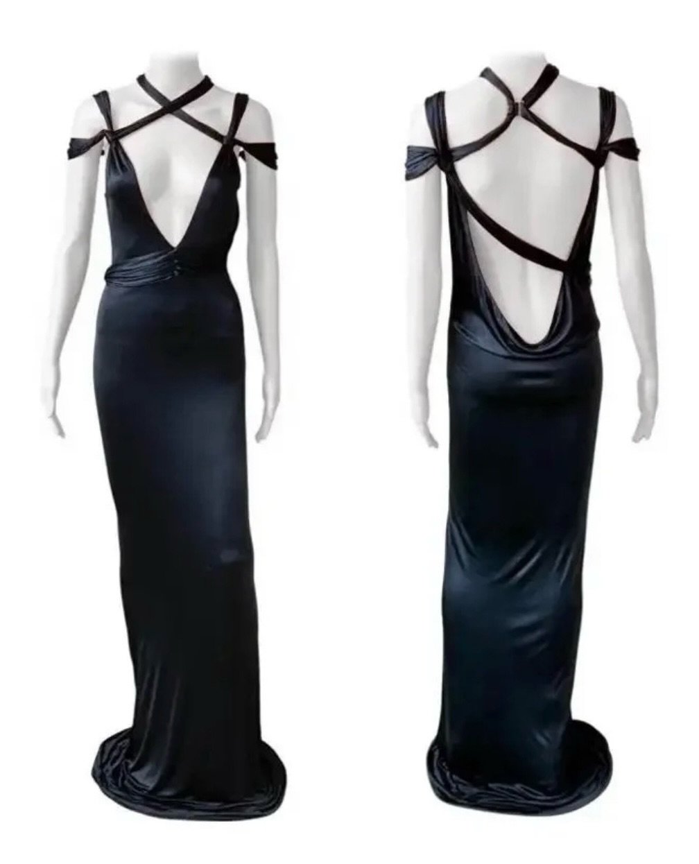 Tom Ford for Gucci F/W 2003 Bondage Cutout Bodycon Black Evening Dress Gown

Available now @opulentaddict
.
.
.
.
.
#gucci #dress #tomfordforgucci #vintage #opulentaddict @opulentaddict