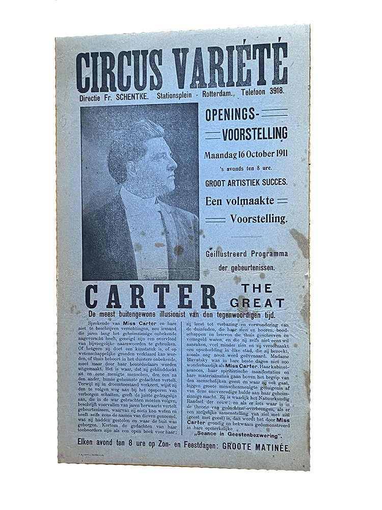 Carter the Great broadside