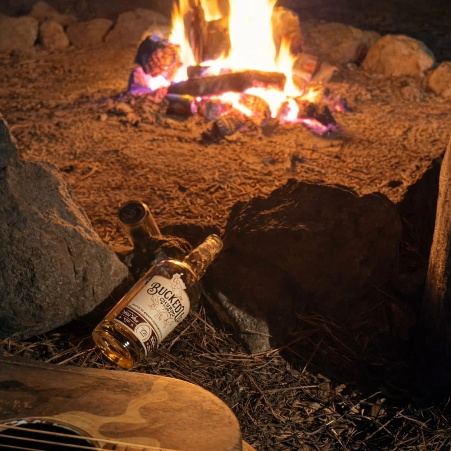 Campfire lit.
Guitar out.
Bottle open.

That&rsquo;s the kind of night Bucked Up Whiskey was made for.

📸: @mattbordenmusic

#BuckedUpWhiskey #CampfireWhiskey #WhiskeyLifestyle #GoodWhiskey #NightsWorthRemembering