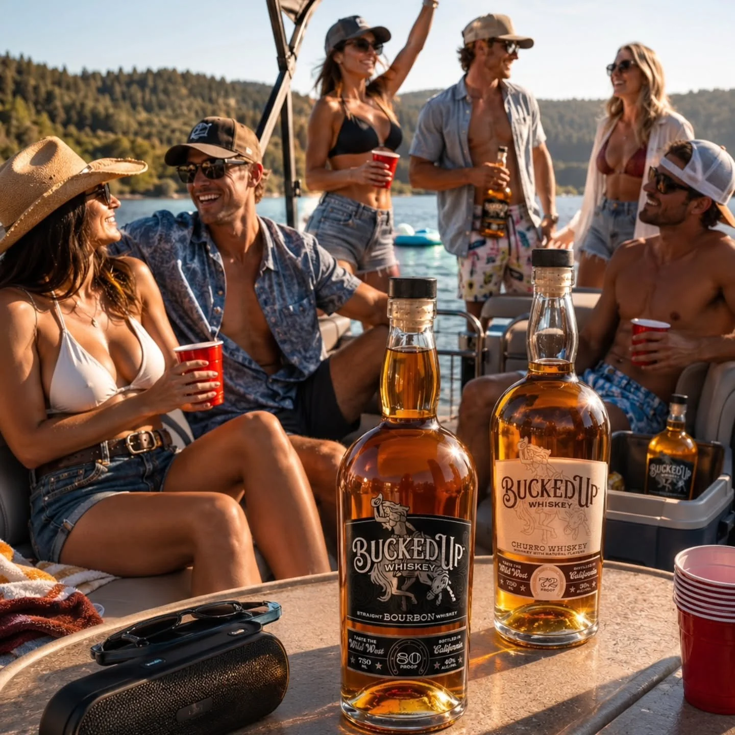 Clear skies, loud laughs, cold cups, and a little Bucked Up attitude.

Lake days were never meant to be quiet. ☀️🥃

21+ | Drink responsibly.
#BuckedUpWhiskey #LakeDay #PontoonParty #WhiskeyLife #DrinkResponsibly
