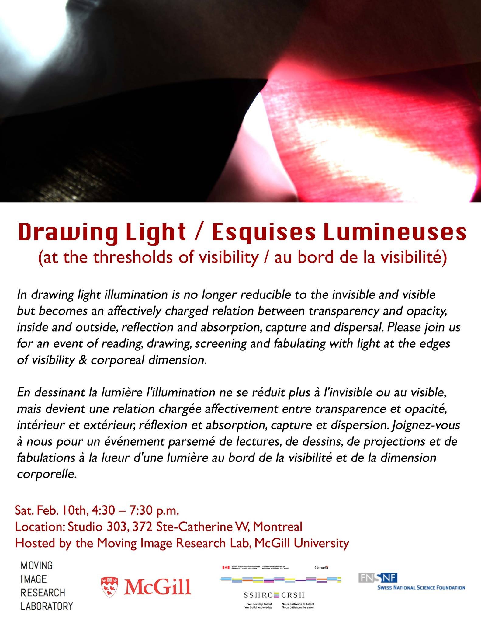 Drawing Light/Esquisses Lumineuses